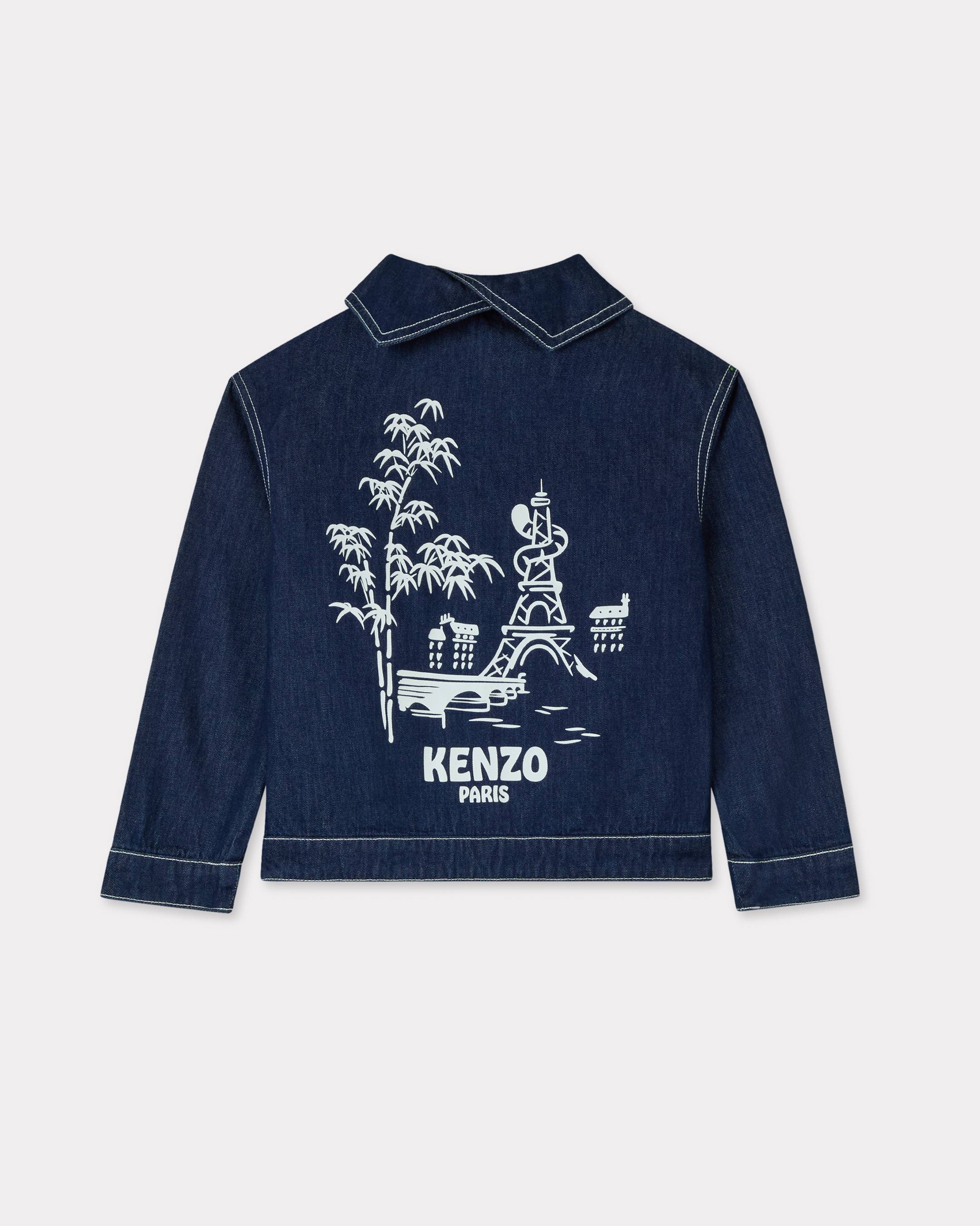 'KENZO Garden' jacket in denim
