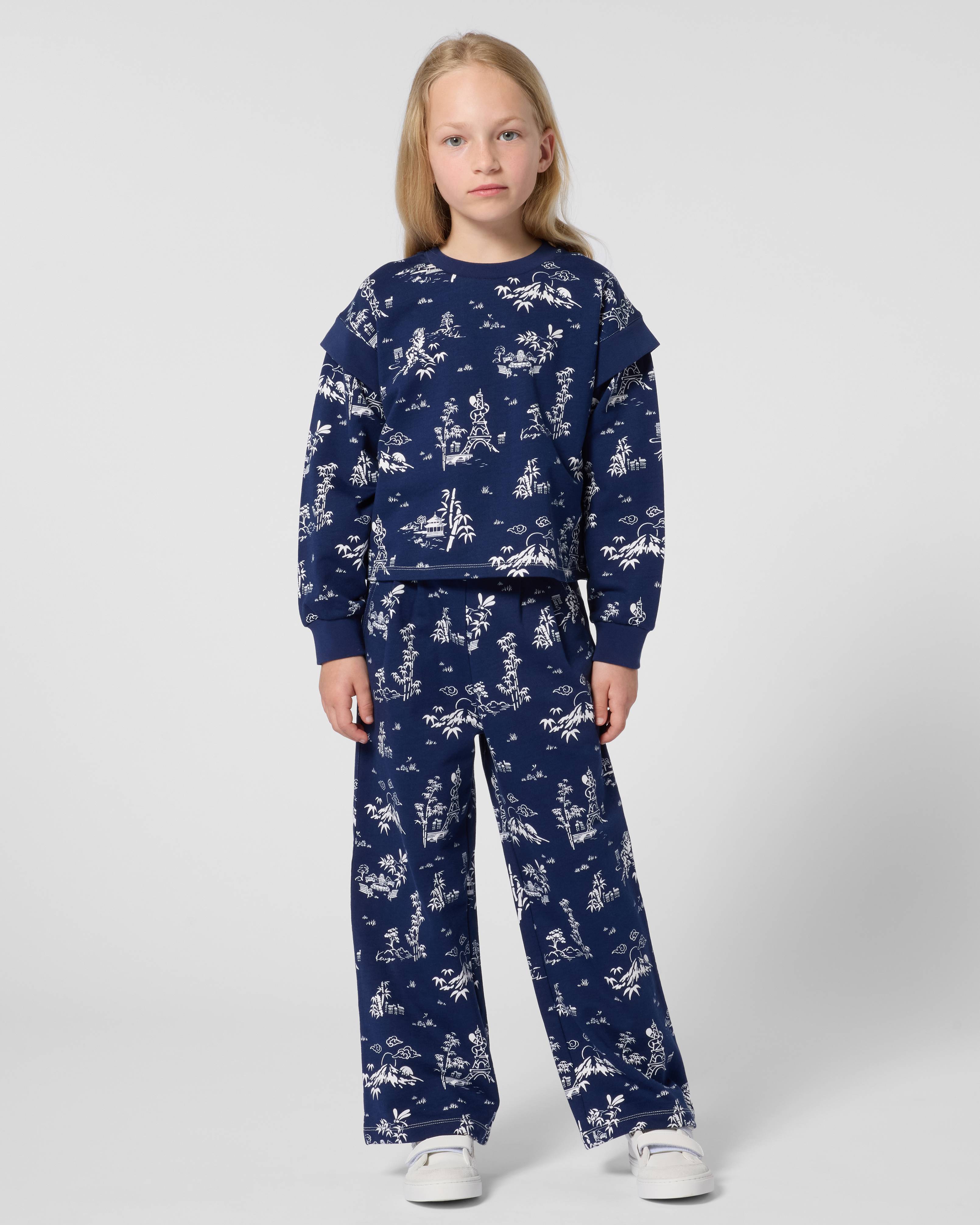 'KENZO Garden' jogging pants in french terry