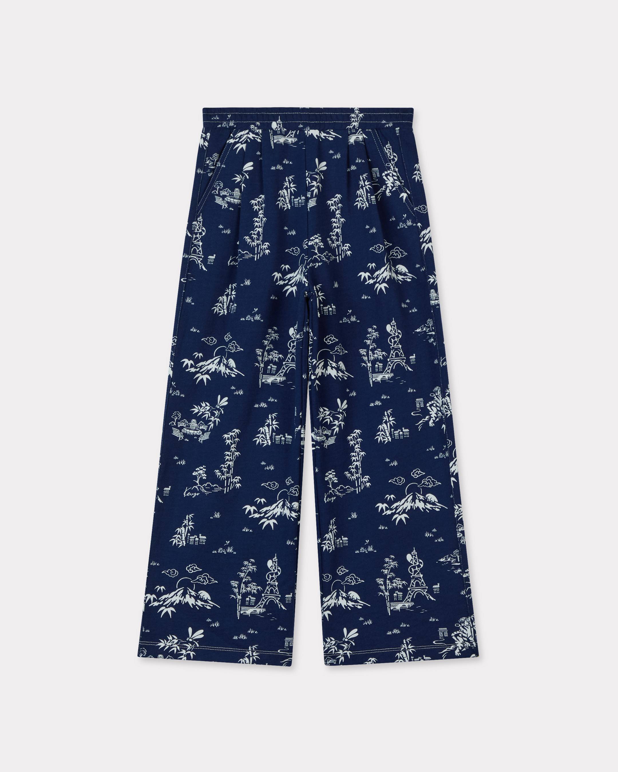 'KENZO Garden' jogging pants in french terry