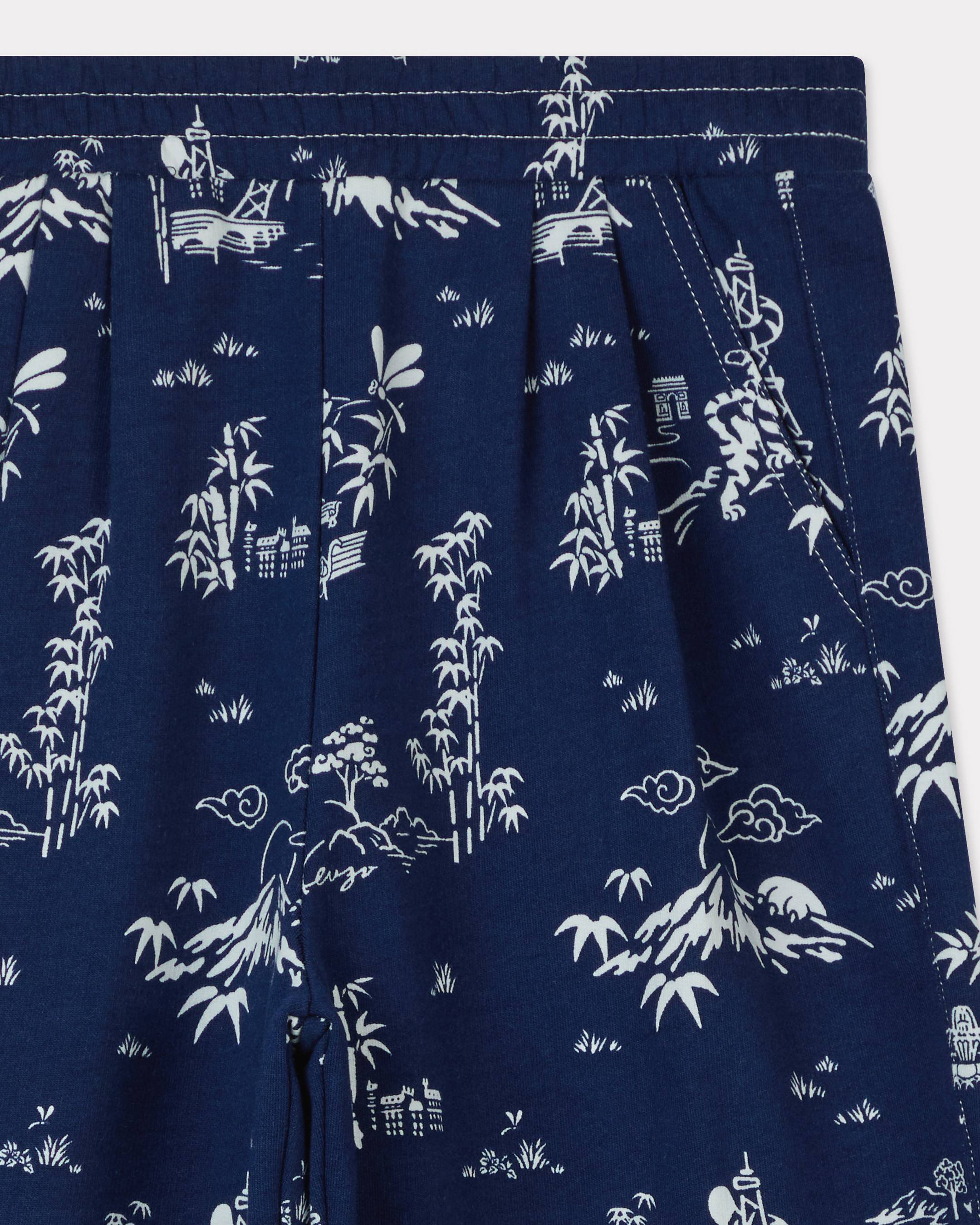 'KENZO Garden' jogging pants in french terry