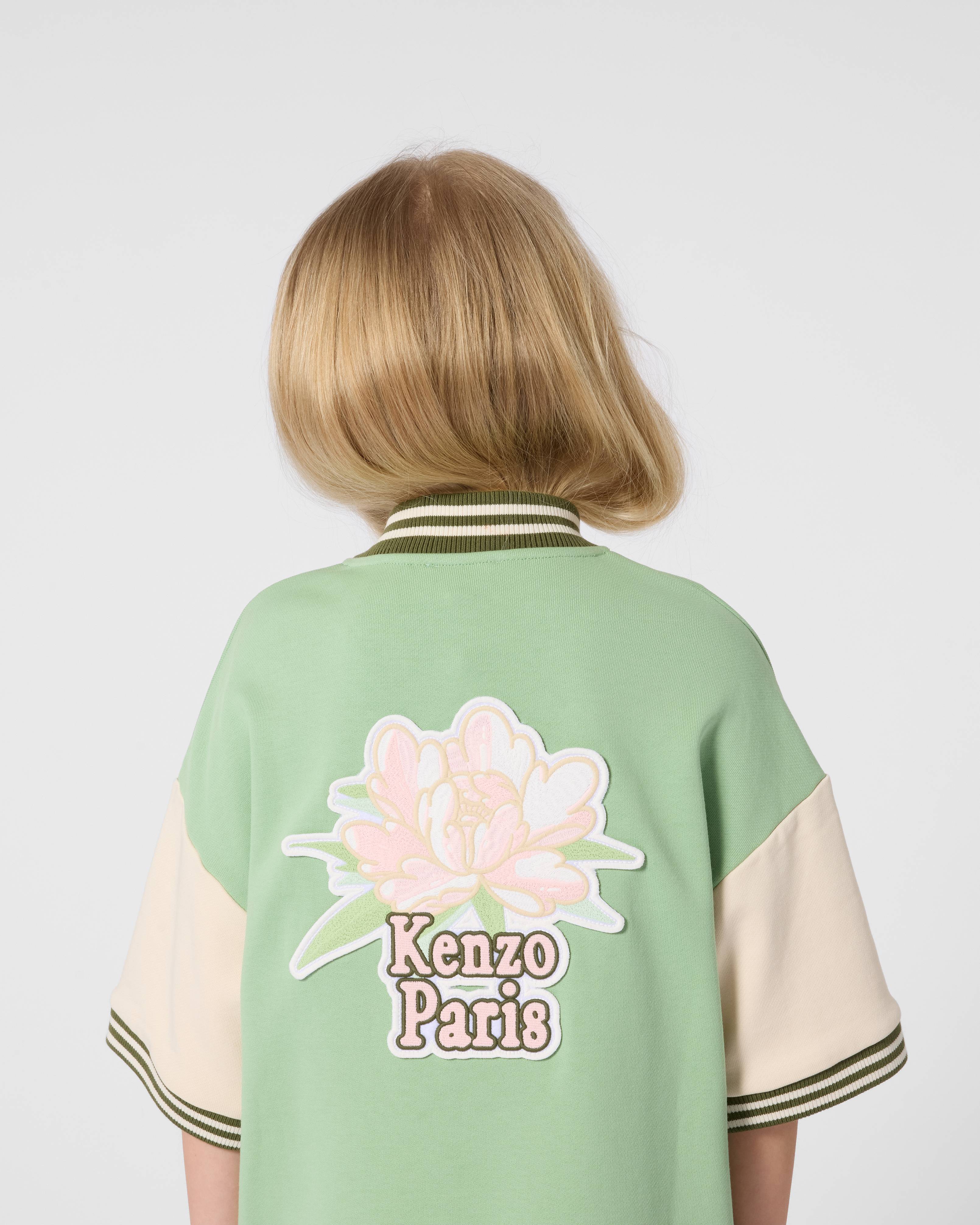 'Eden Jungle' dress in french terry