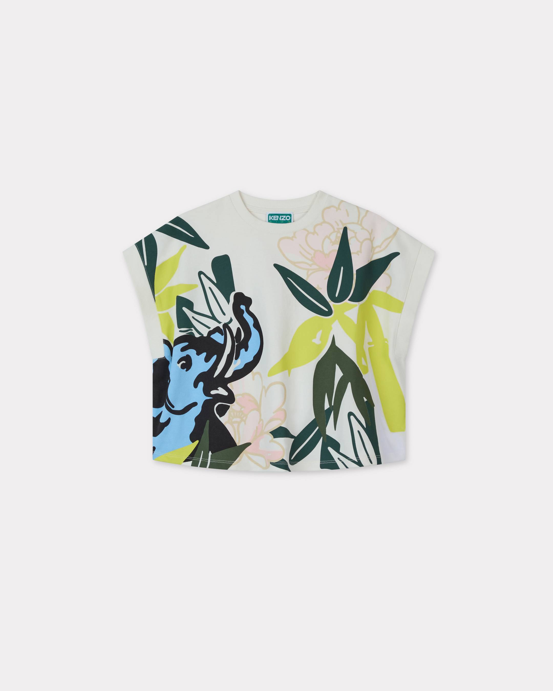 Camiseta sin mangas de algod&oacute;n grueso 'Eden Jungle'