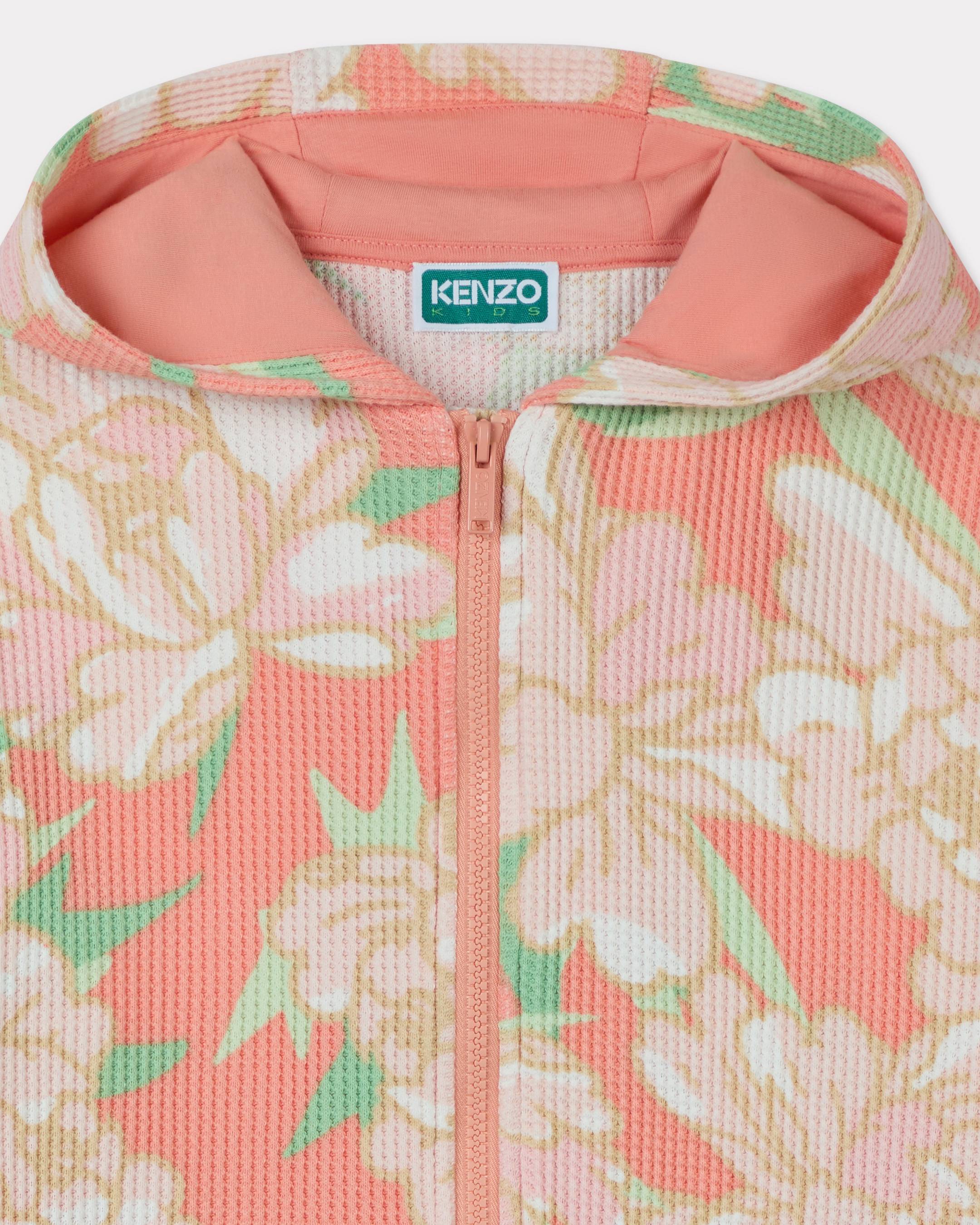 C&aacute;rdigan de jogging de felpa de rizo 'Eden Jungle'