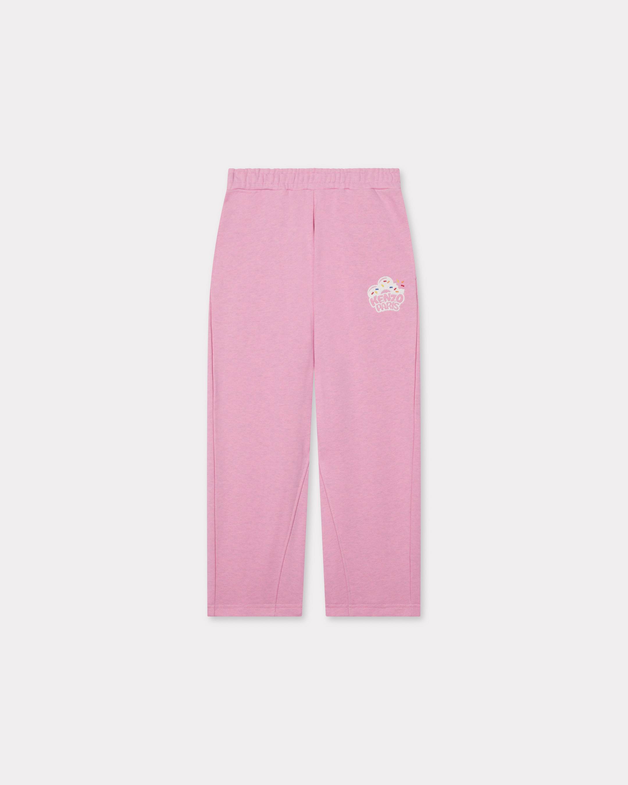Pantal&oacute;n de jogging de felpa de rizo 'Happy Sweet'