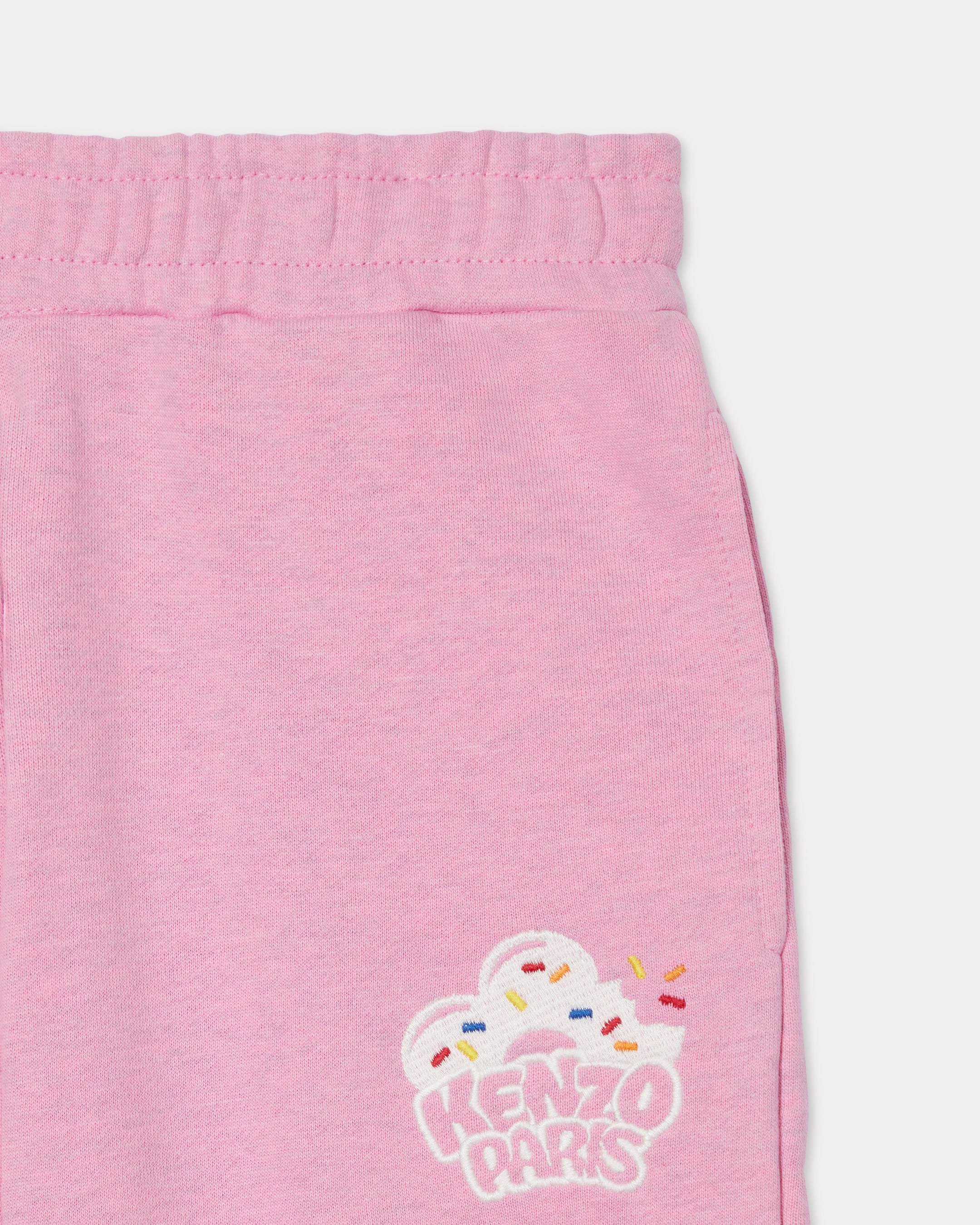 Pantal&oacute;n de jogging de felpa de rizo 'Happy Sweet'