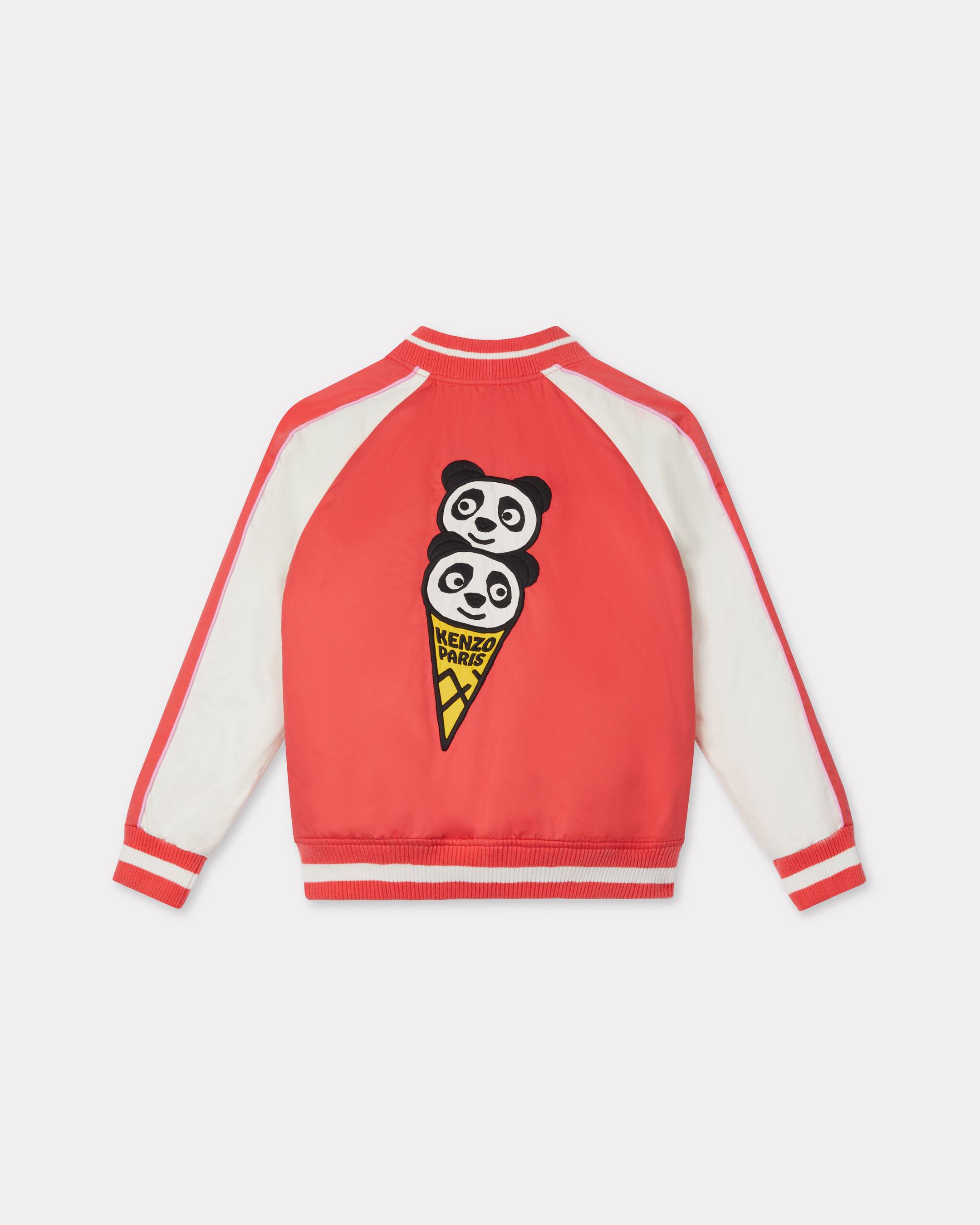 Chaqueta de algod&oacute;n y raso 'Happy Sweet'