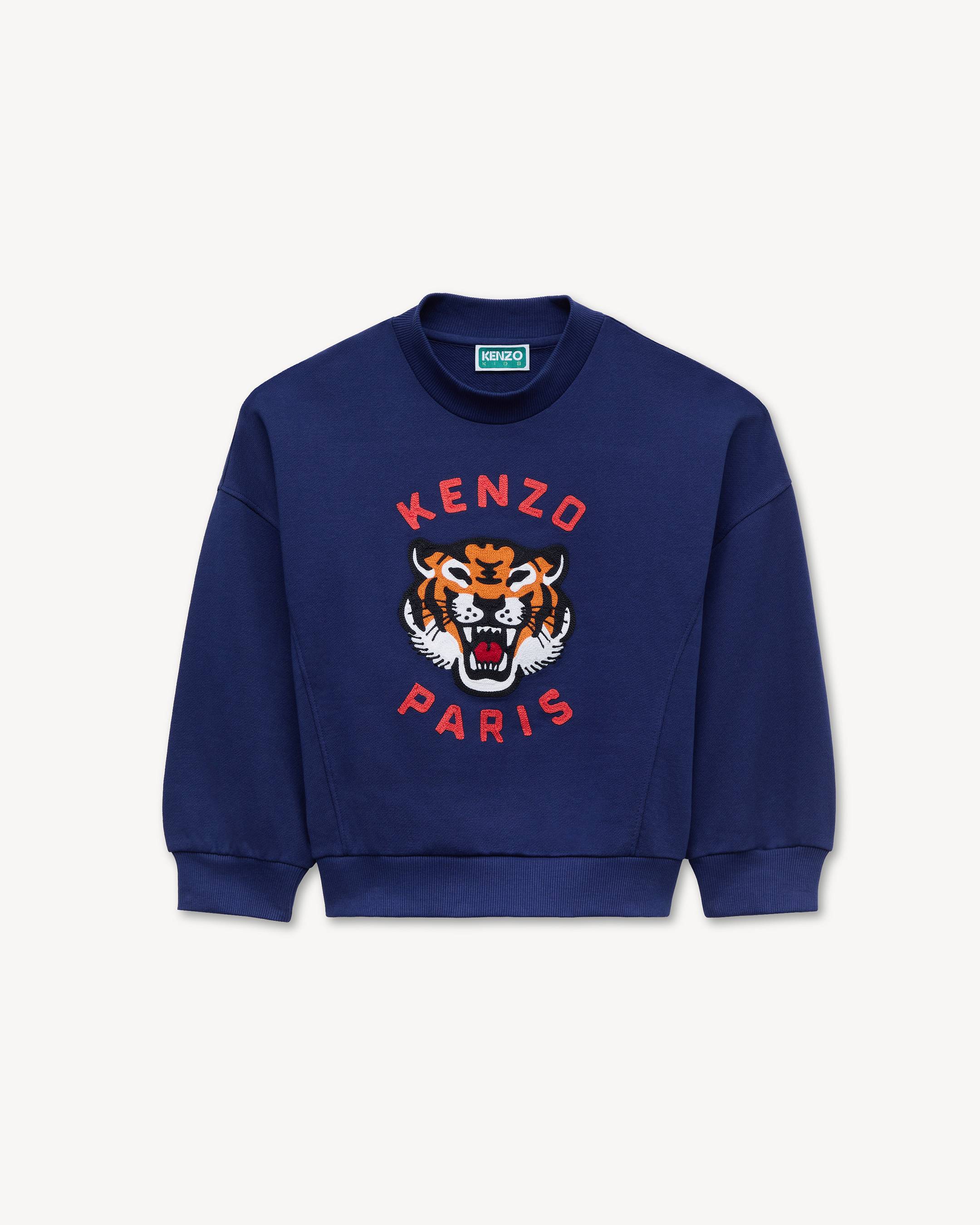 Besticktes Sweatshirt aus French Terry