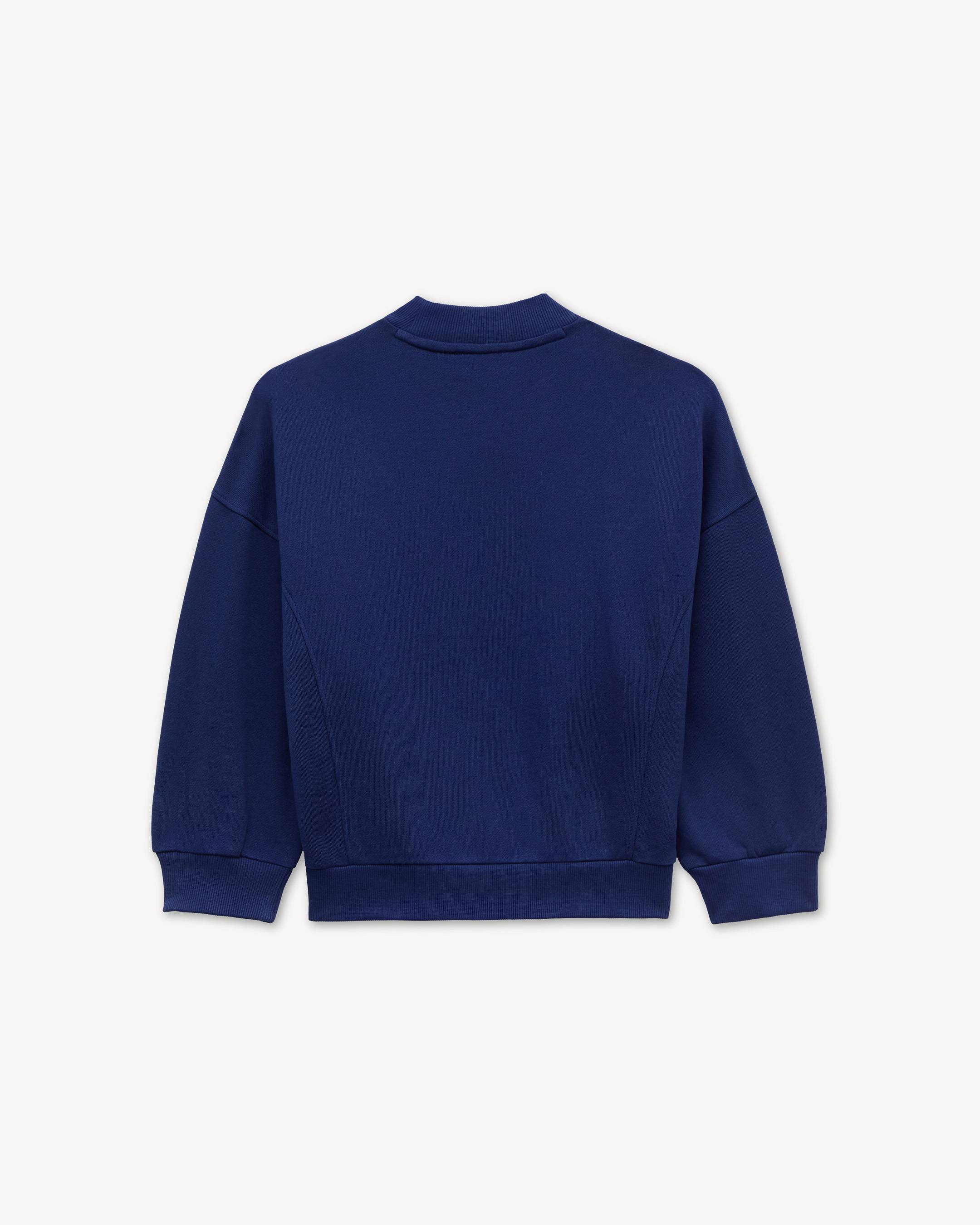 Besticktes Sweatshirt aus French Terry