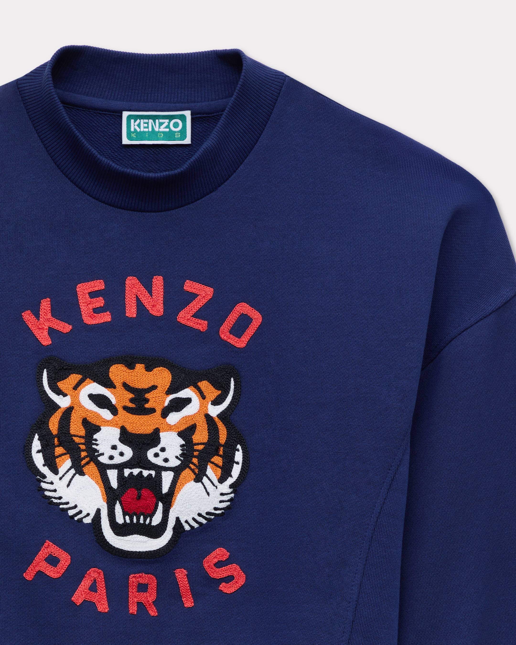 Embroidered sweatshirt in french terry