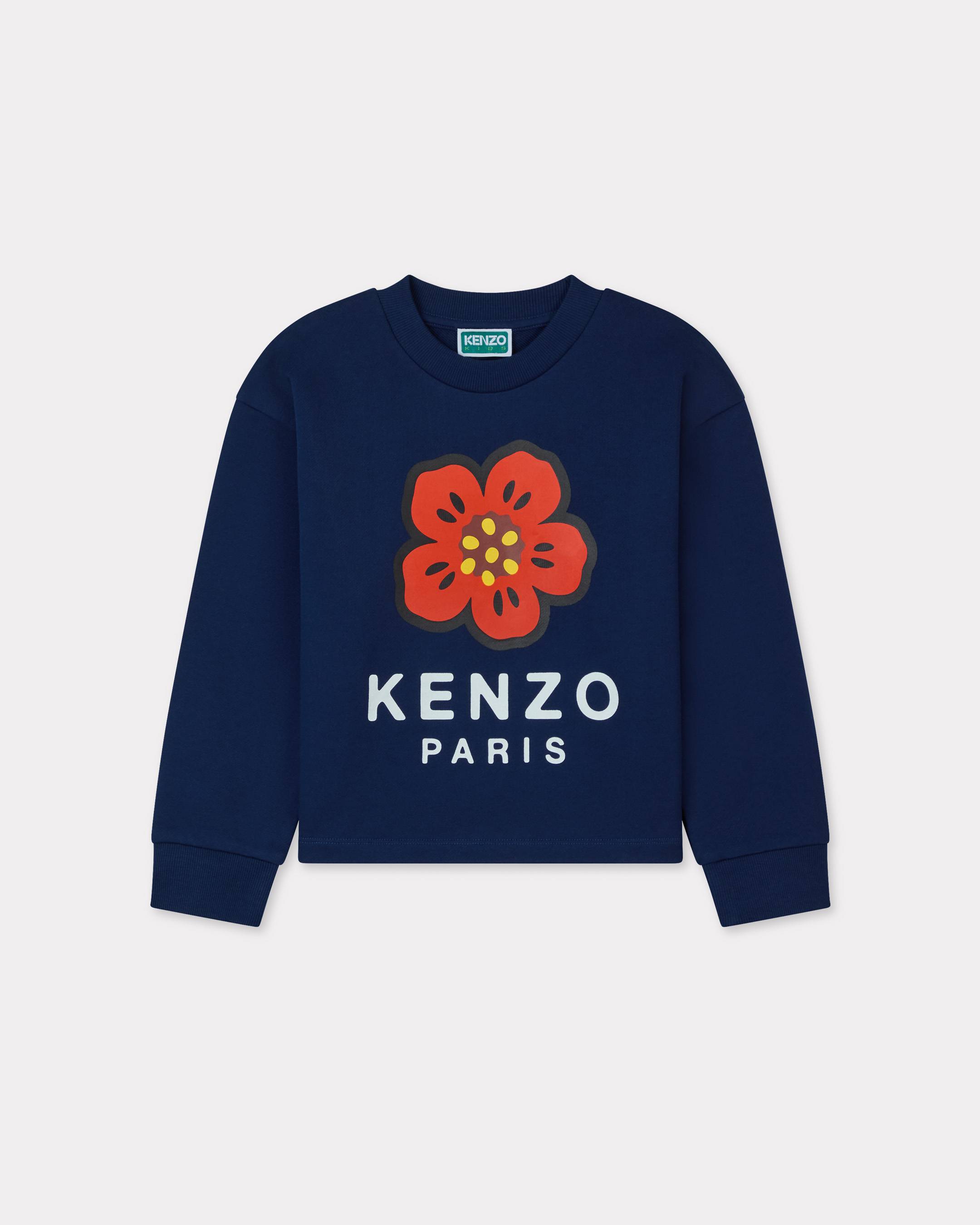'Boke Flower' sweatshirt in french terry