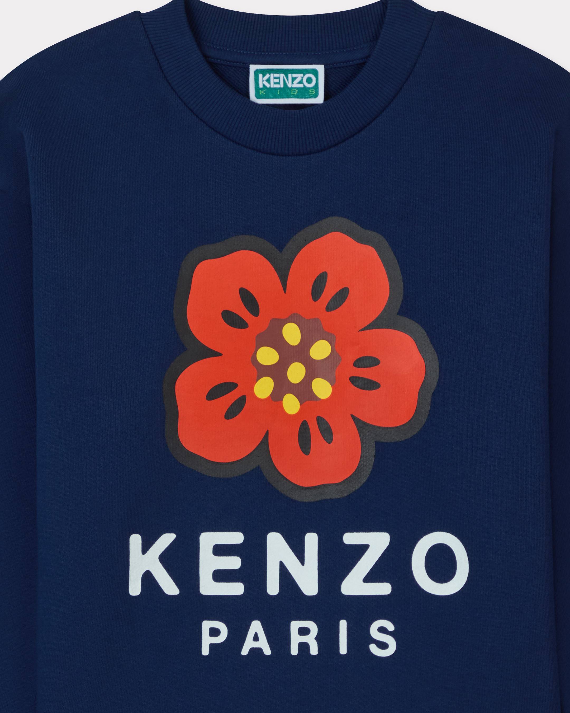 'Boke Flower' sweatshirt in french terry