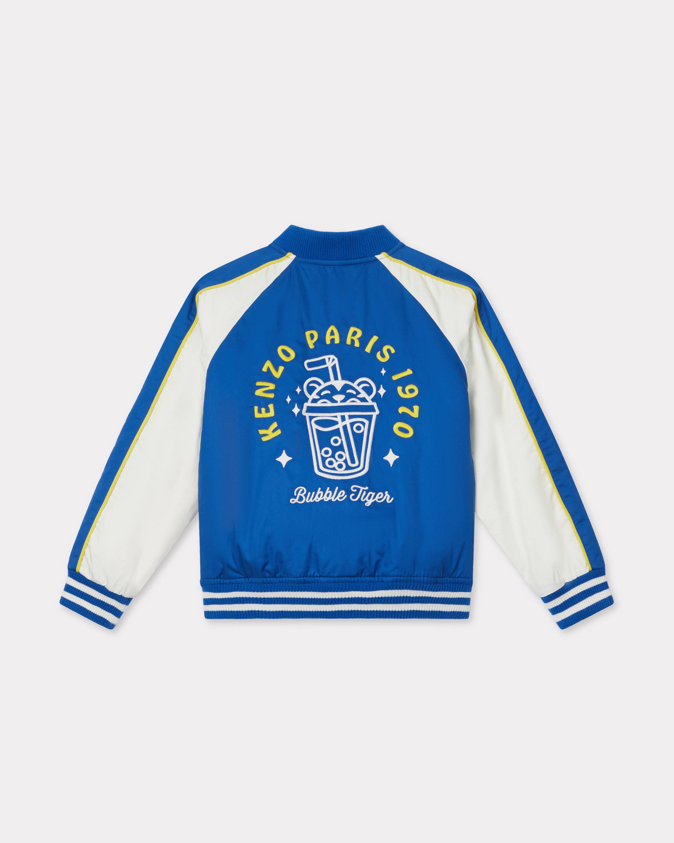 Chaqueta de algod&oacute;n y raso 'Happy Sweet'