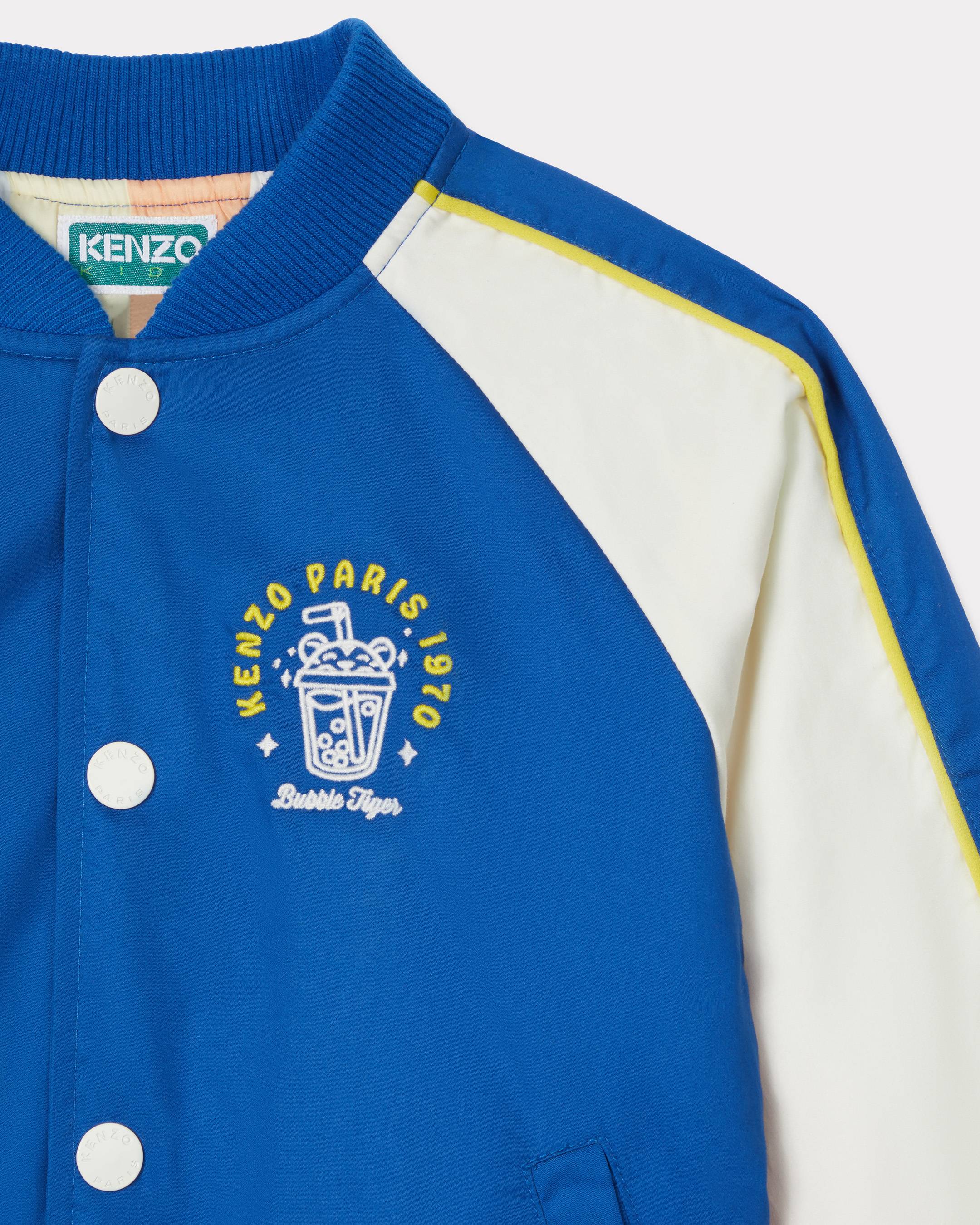 Chaqueta de algod&oacute;n y raso 'Happy Sweet'