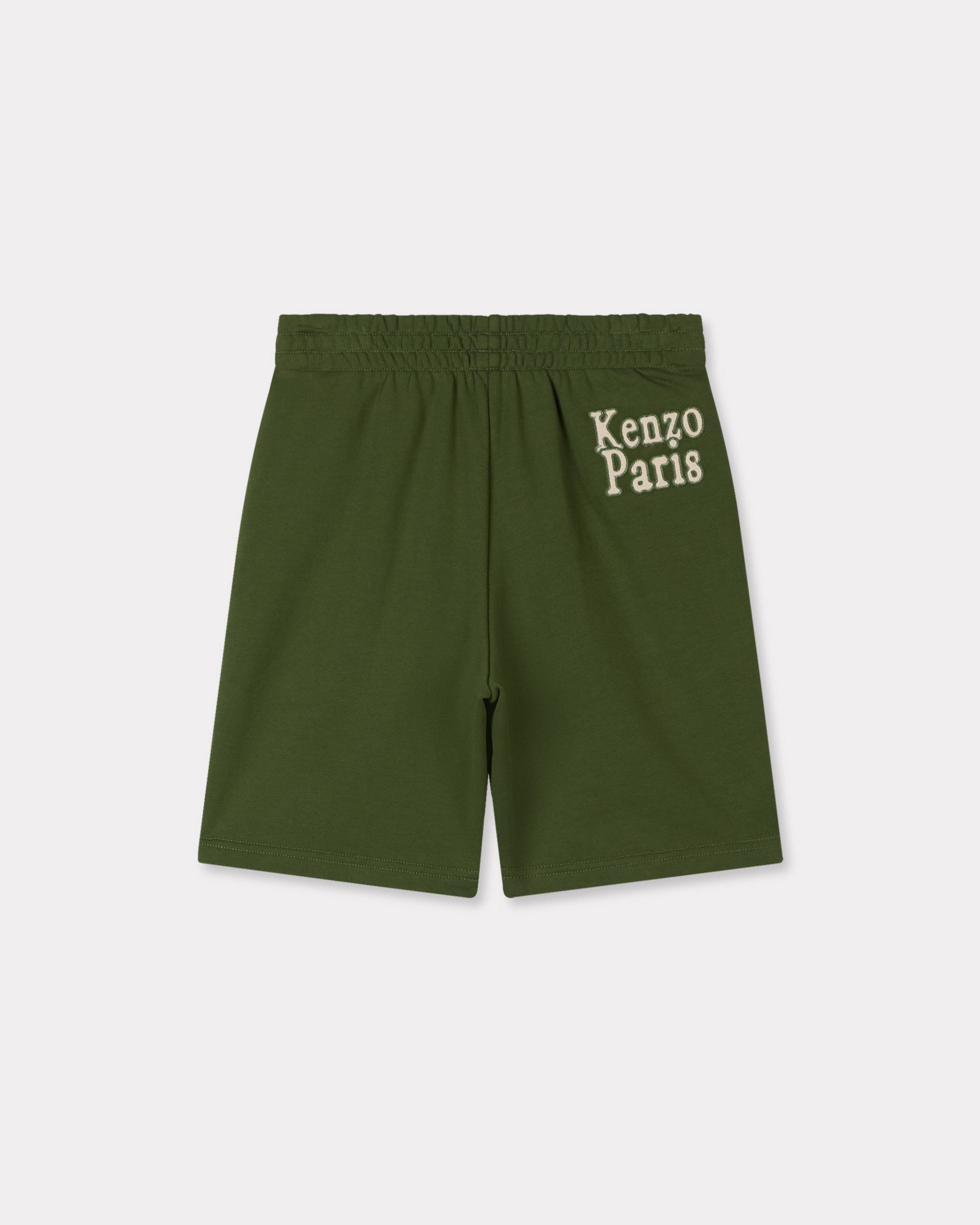 Bermuda in french terry 'Eden Jungle'