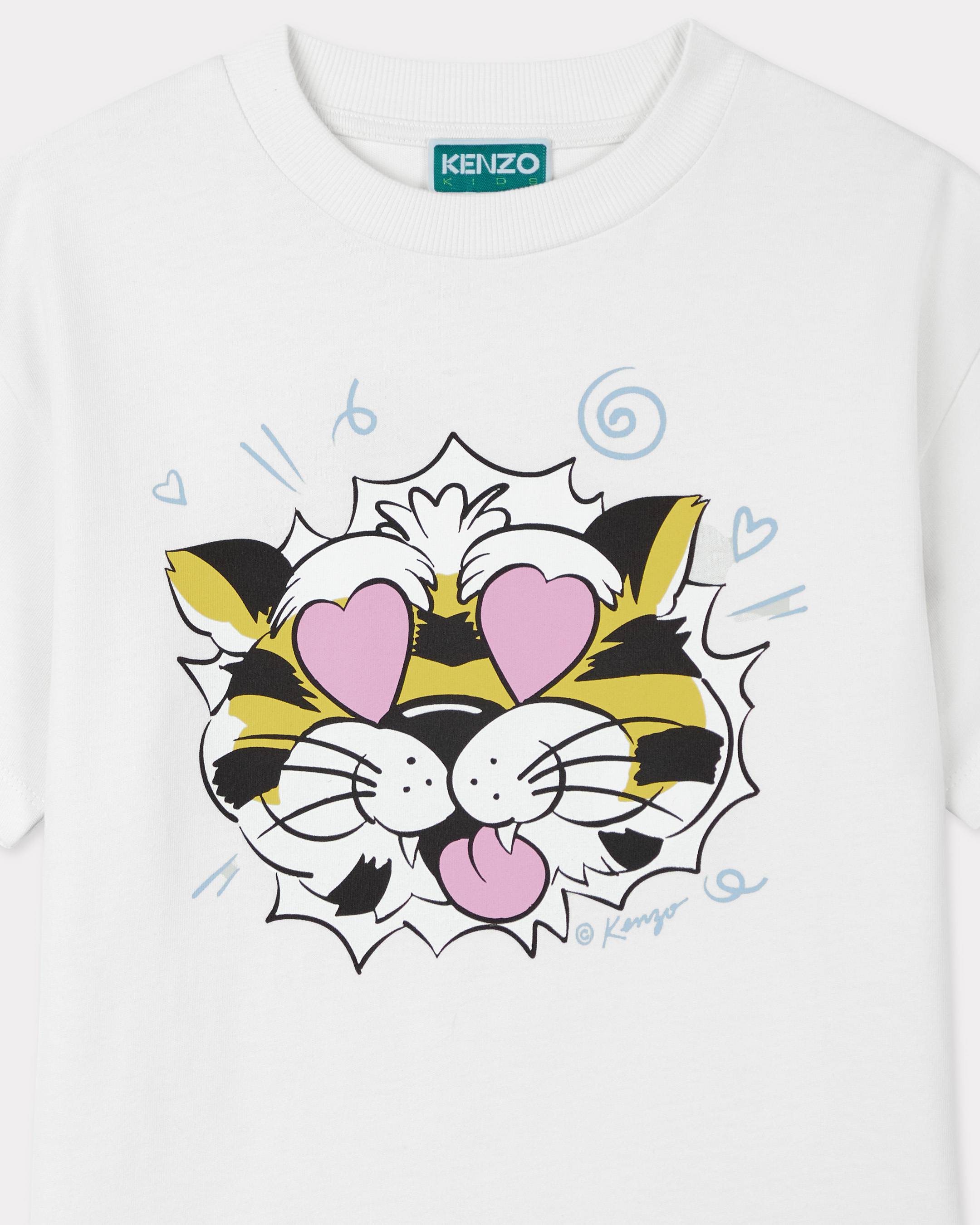 T-shirt 'KENZO Wild Tiger' en coton