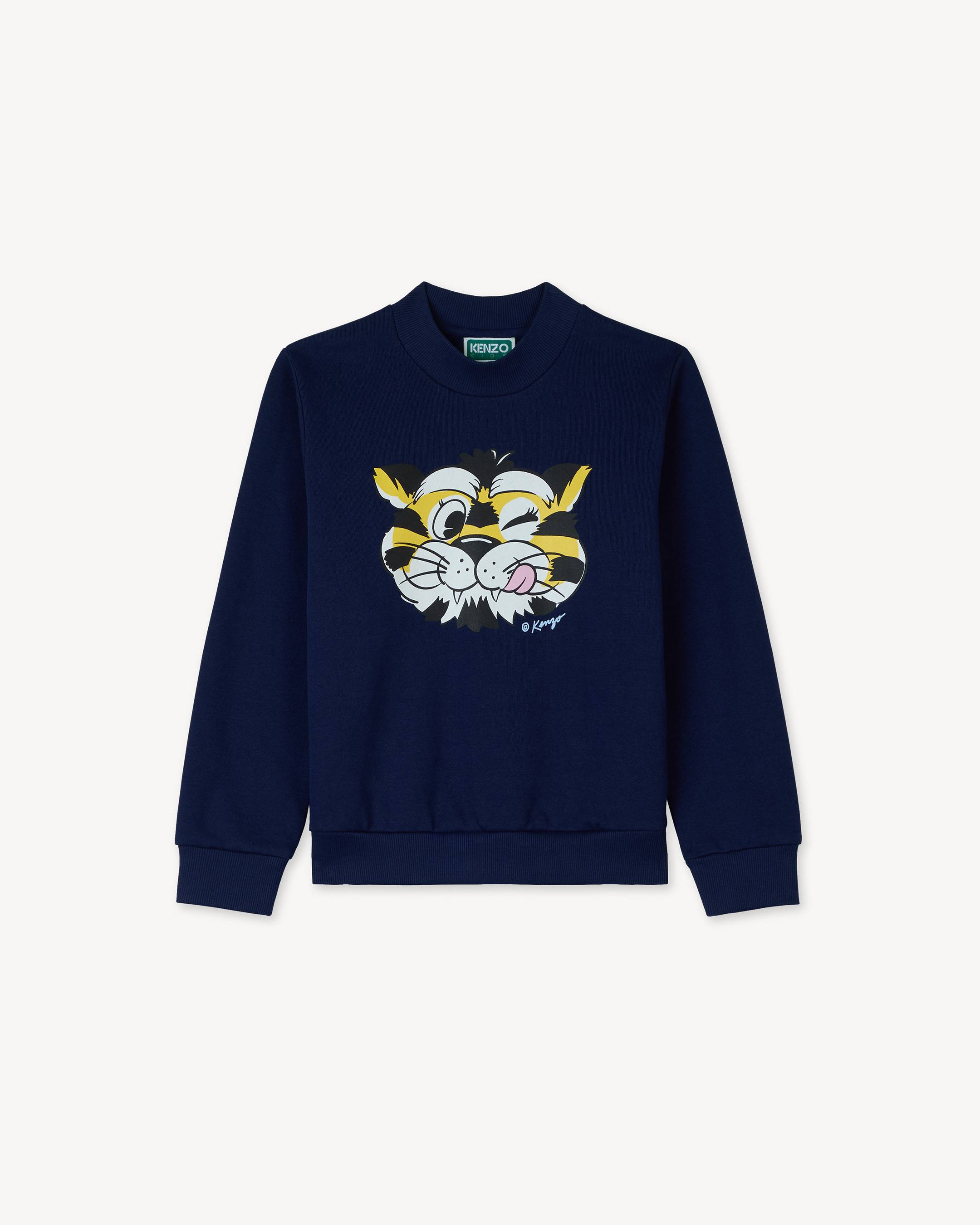 Sweatshirt 'KENZO Wild Tiger' in french terry | KENZO Kids