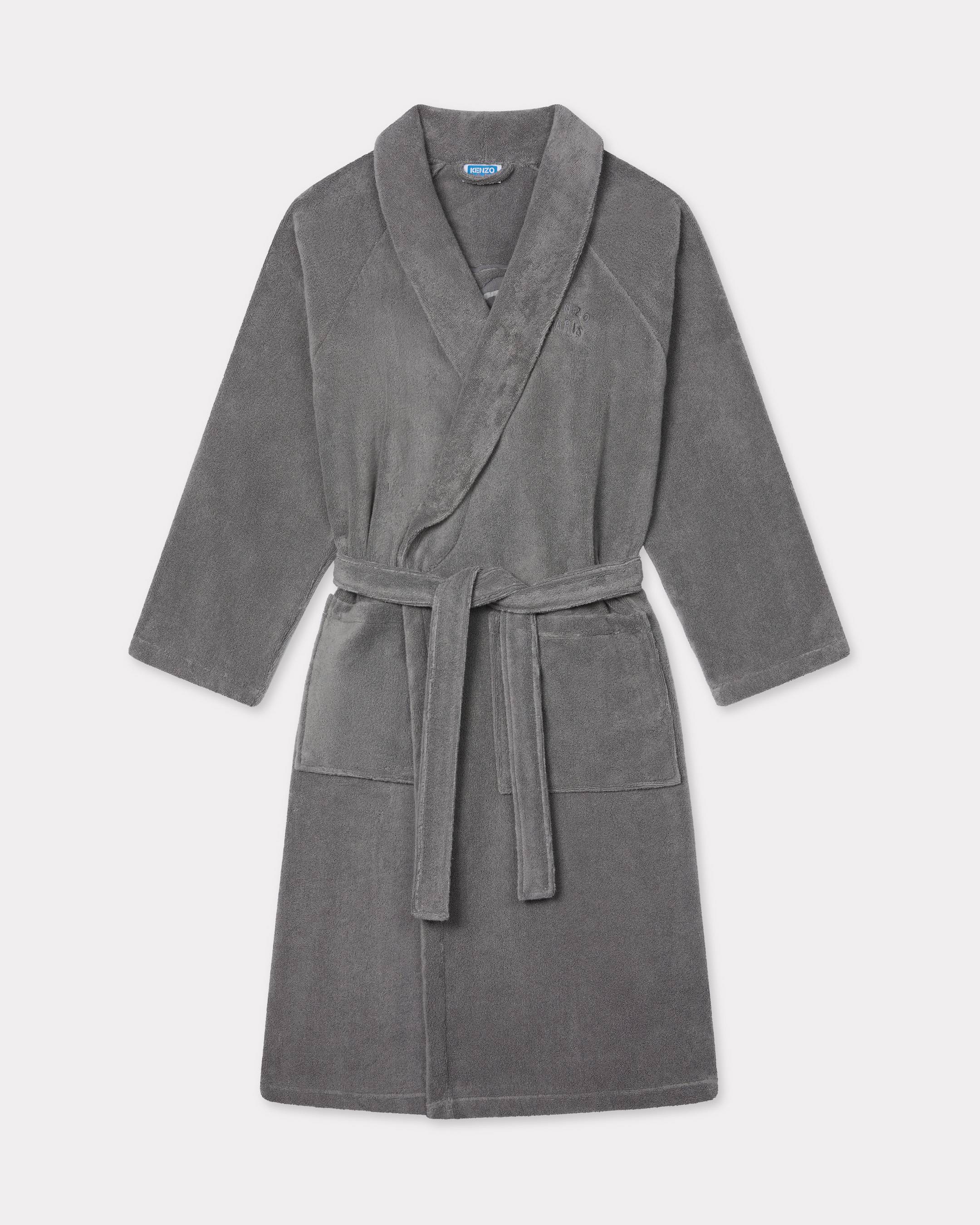 'KENZO Boke Heart' unisex embroidered bathrobe