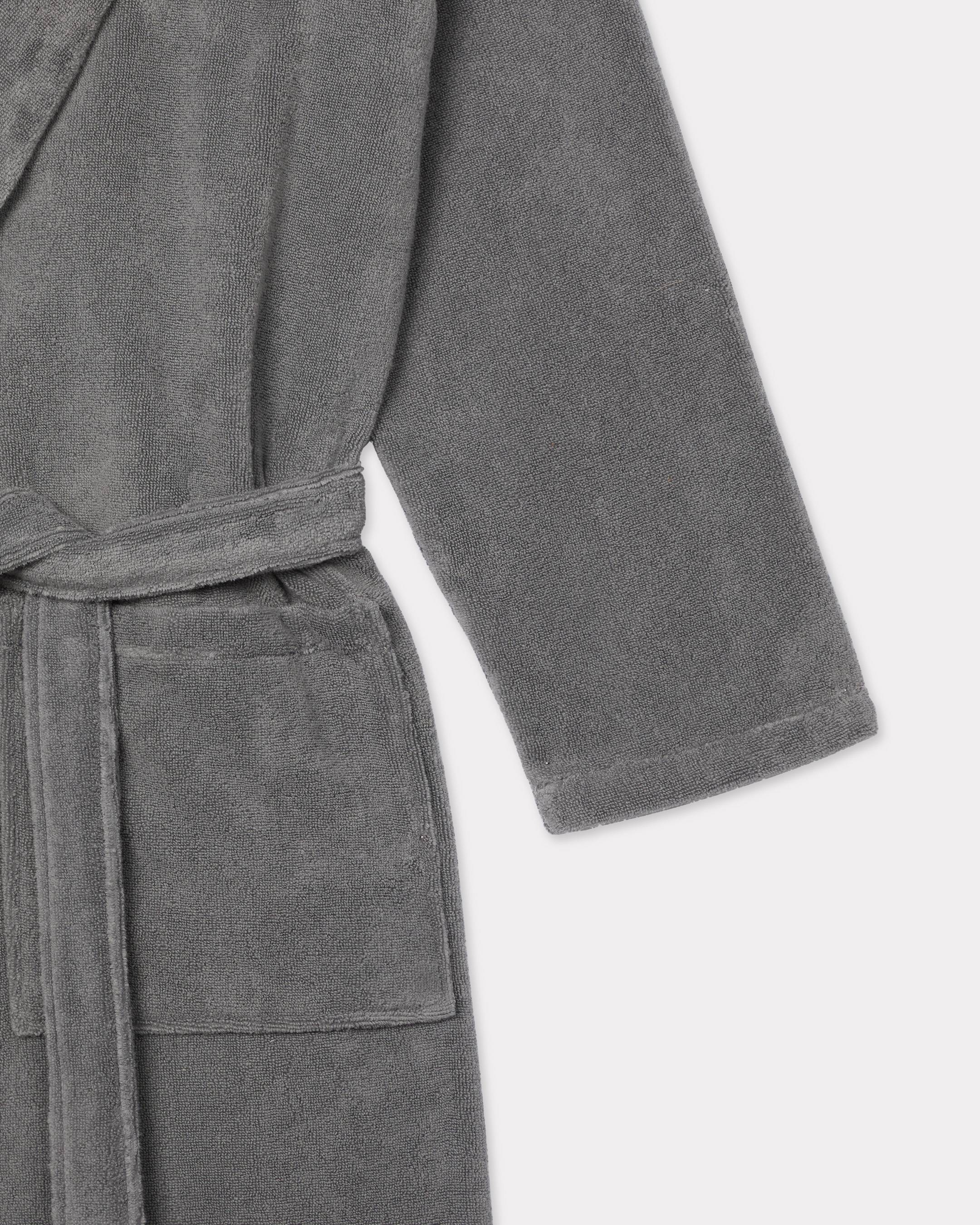 'KENZO Boke Heart' unisex embroidered bathrobe