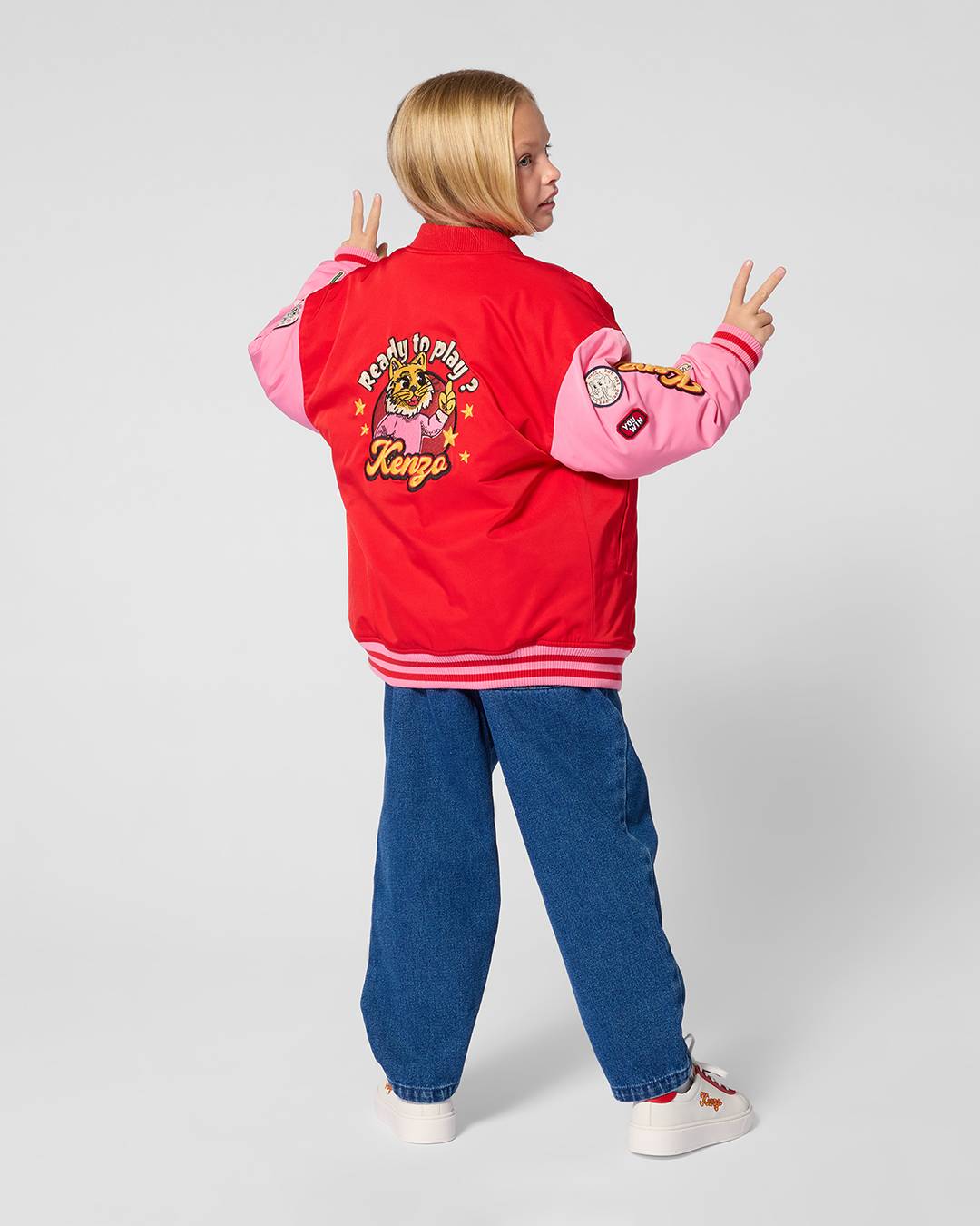 Giacca in nylon idrorepellente 'Play KENZO'