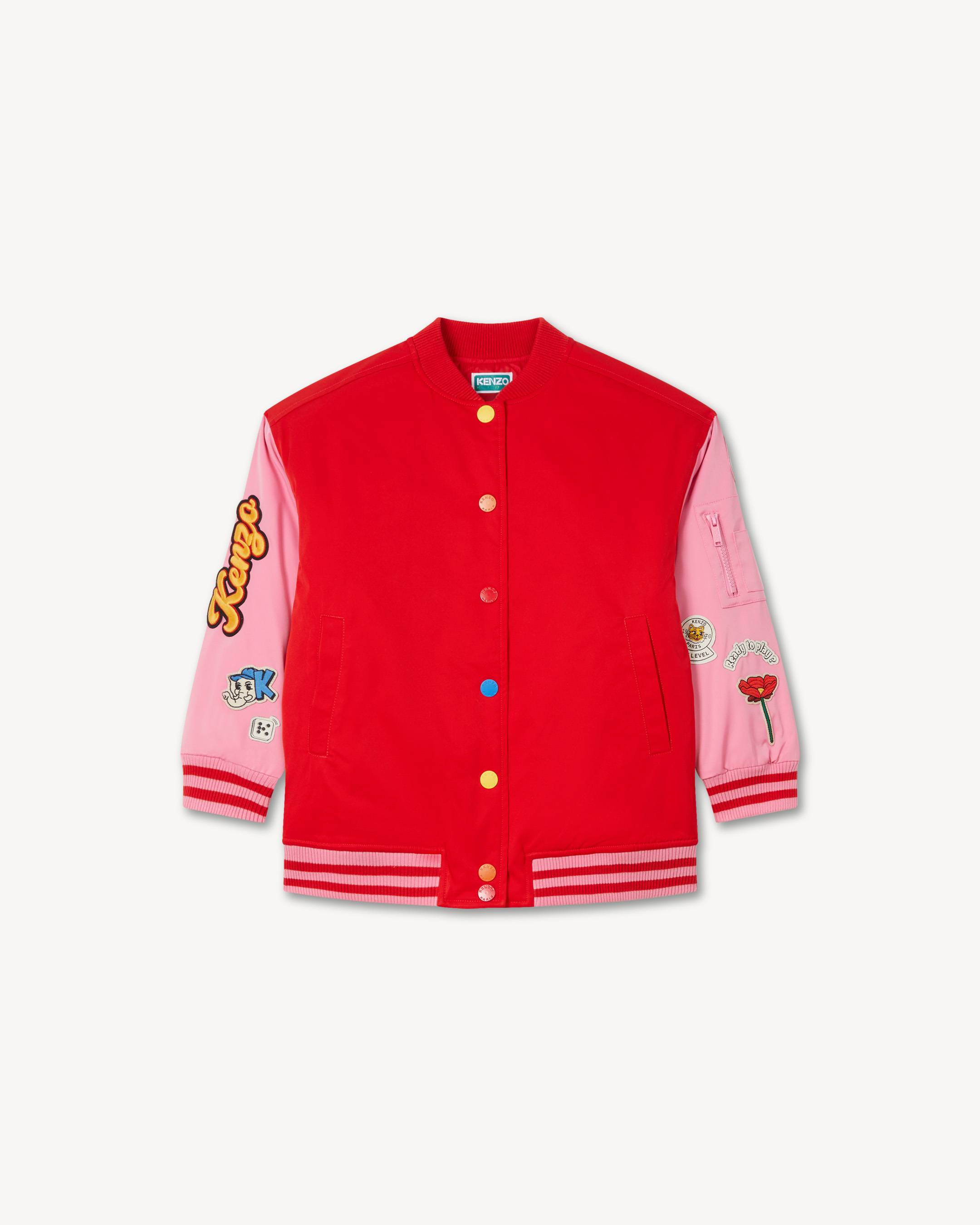 'Play KENZO' jacket in water-repellent nylon
