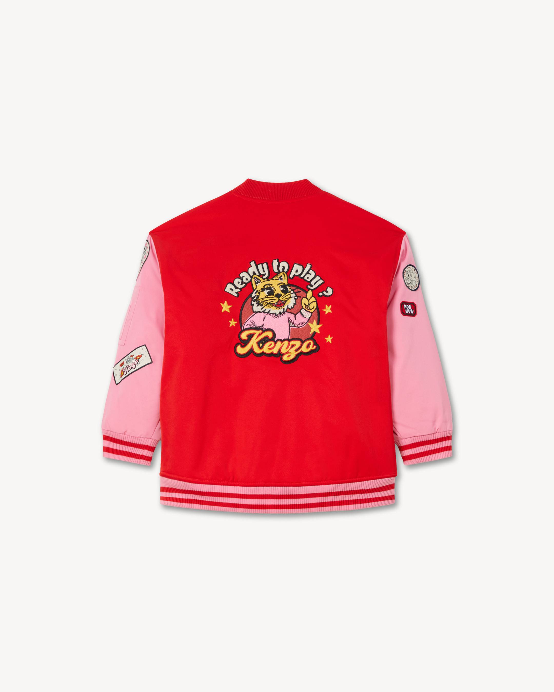 'Play KENZO' jacket in water-repellent nylon
