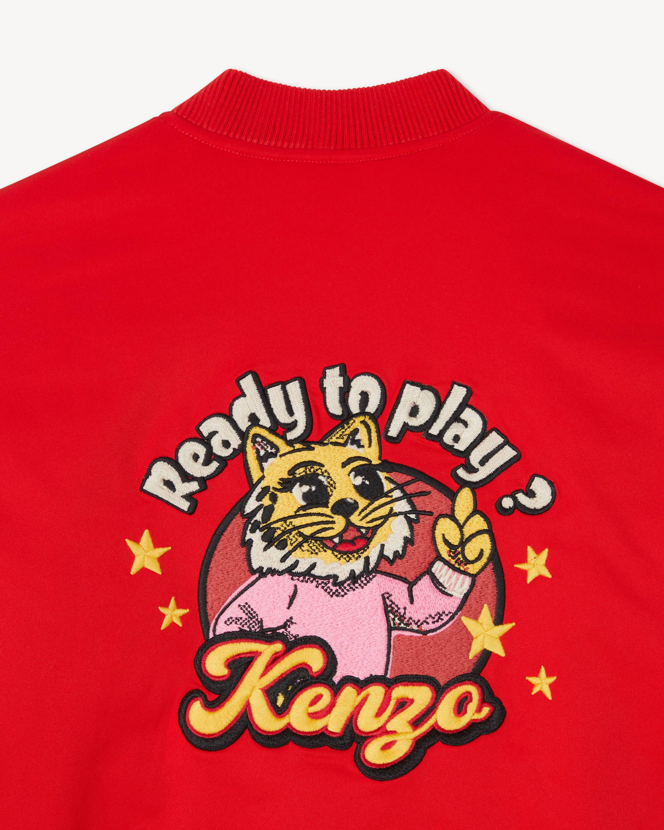 'Play KENZO' jacket in water-repellent nylon