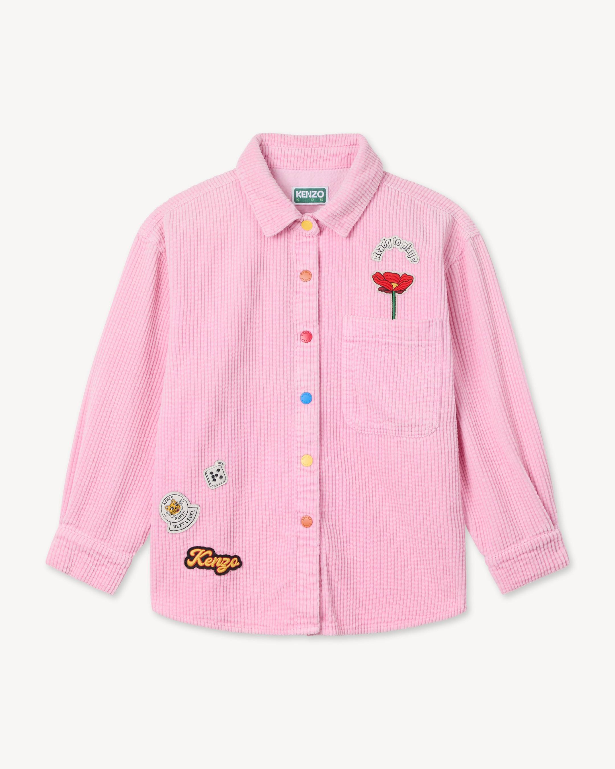 KENZO 'Play KENZO' シャツ イン コーデュロイ