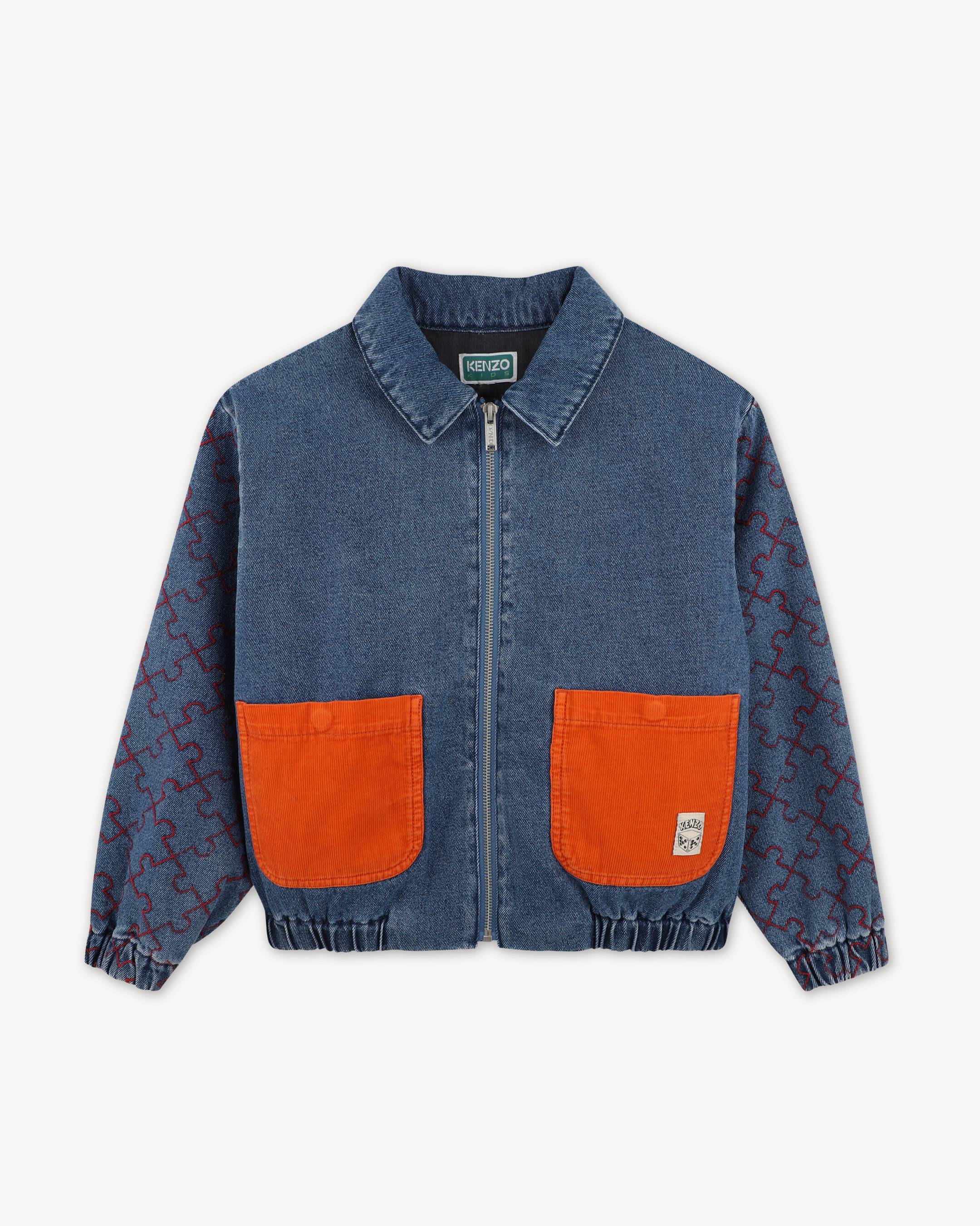 'Play KENZO' jacket in denim