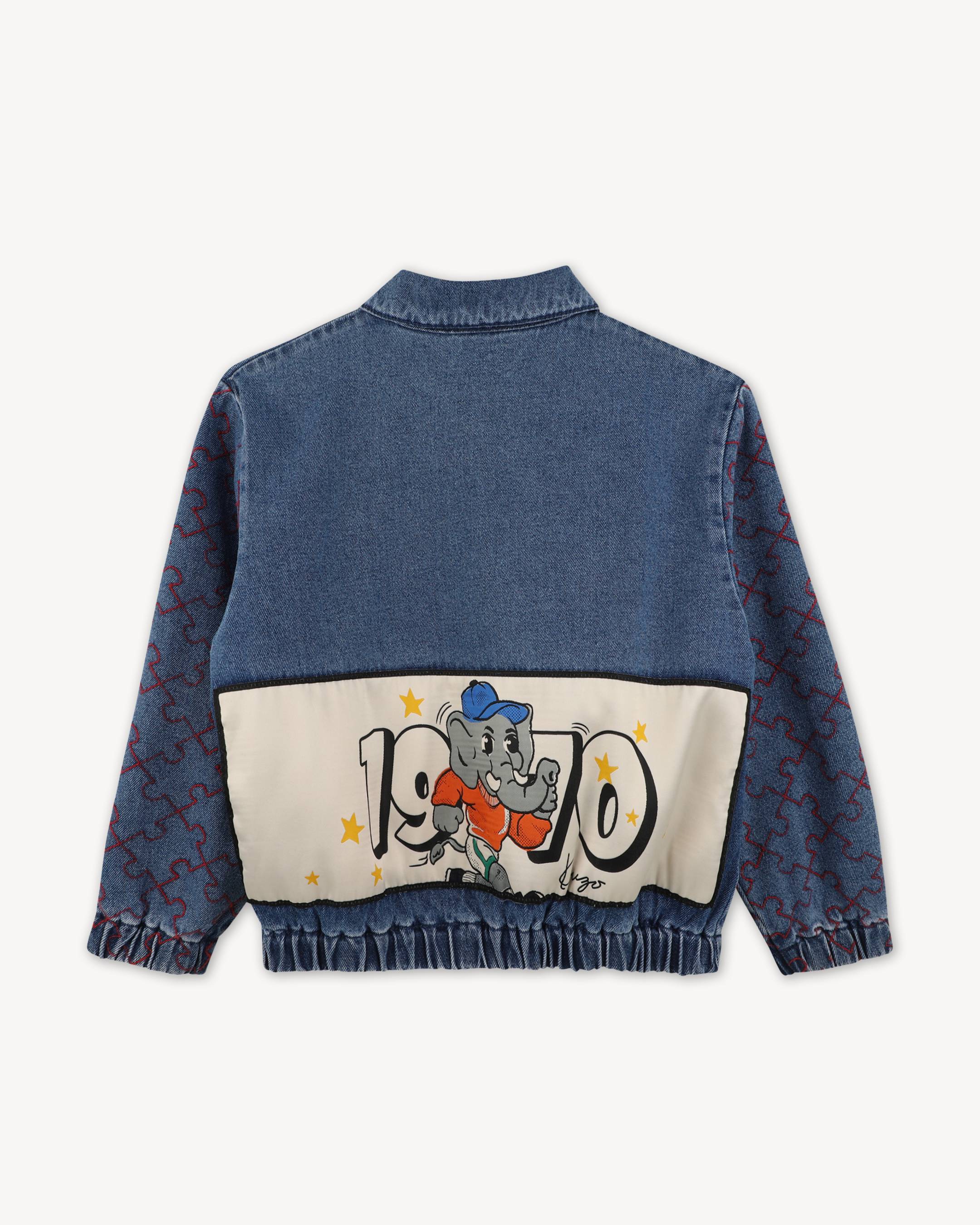 'Play KENZO' jacket in denim