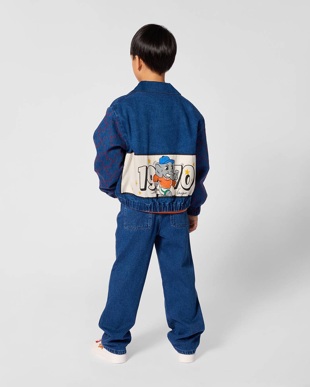 'Play KENZO' jacket in denim