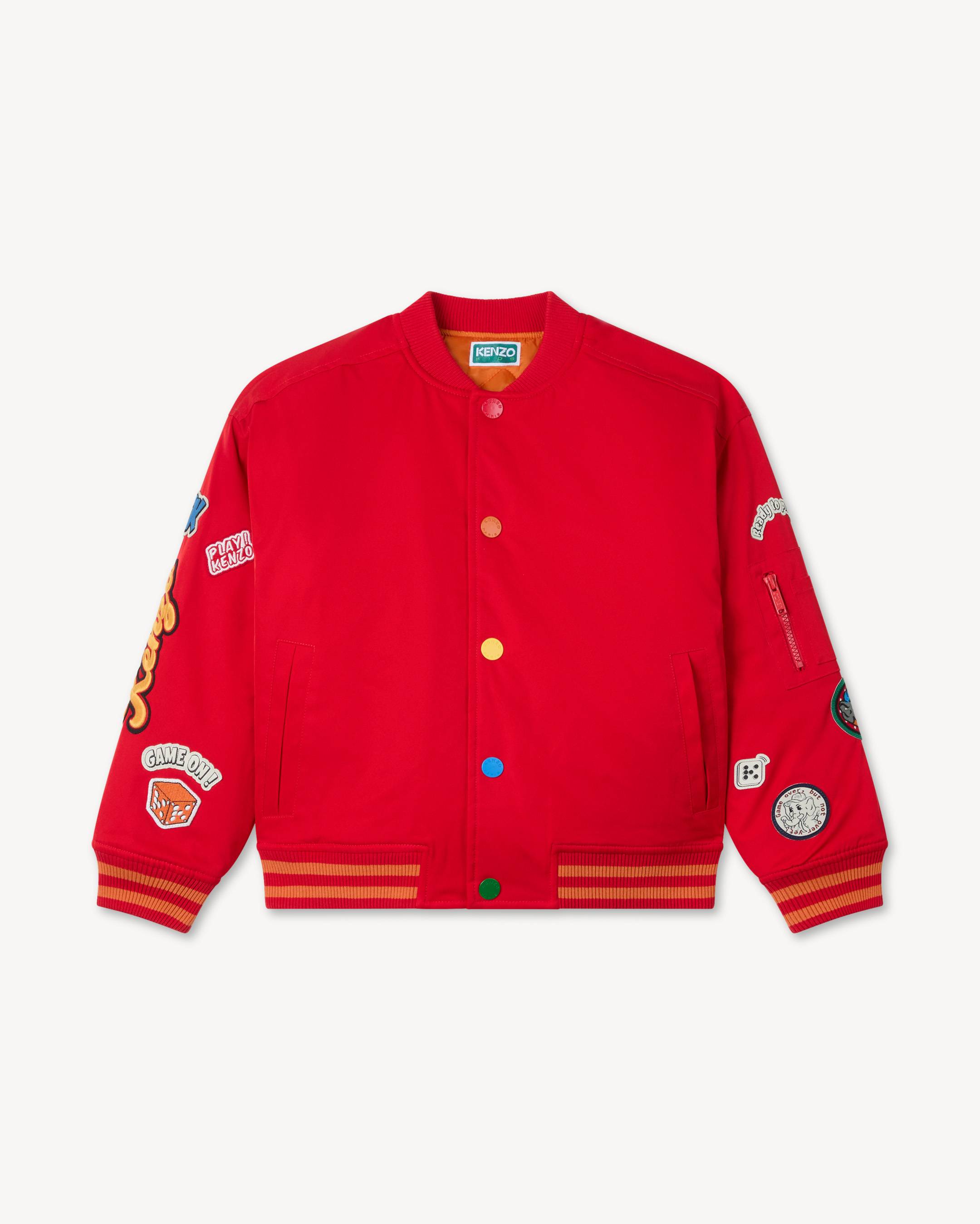 'Play KENZO' jacket in water-repellent nylon