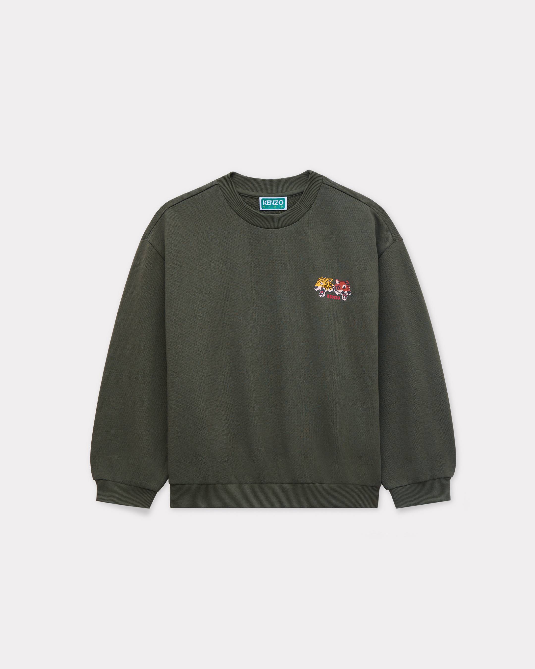 'Animal Fantasy' sweatshirt in cotton
