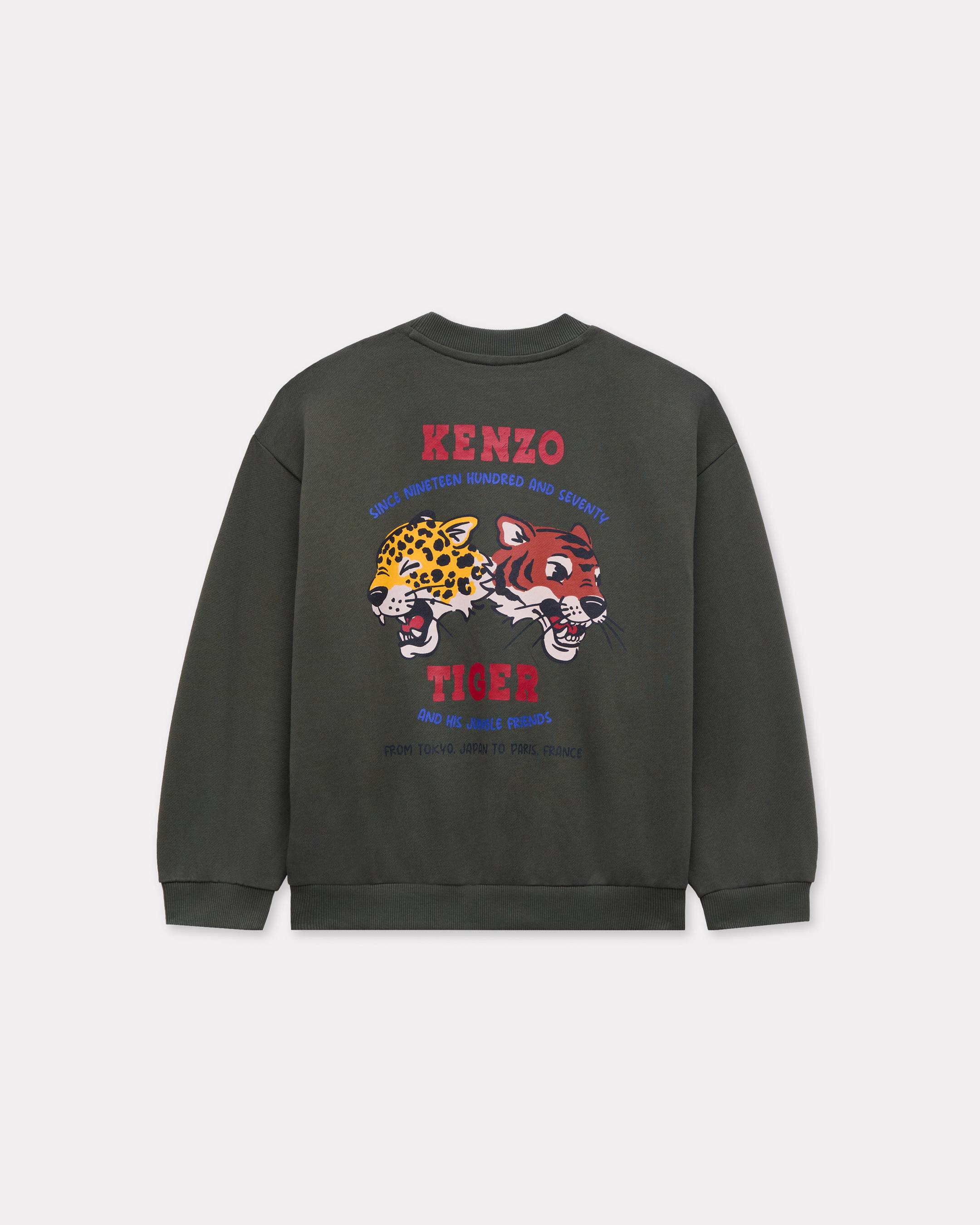 'Animal Fantasy' sweatshirt in cotton