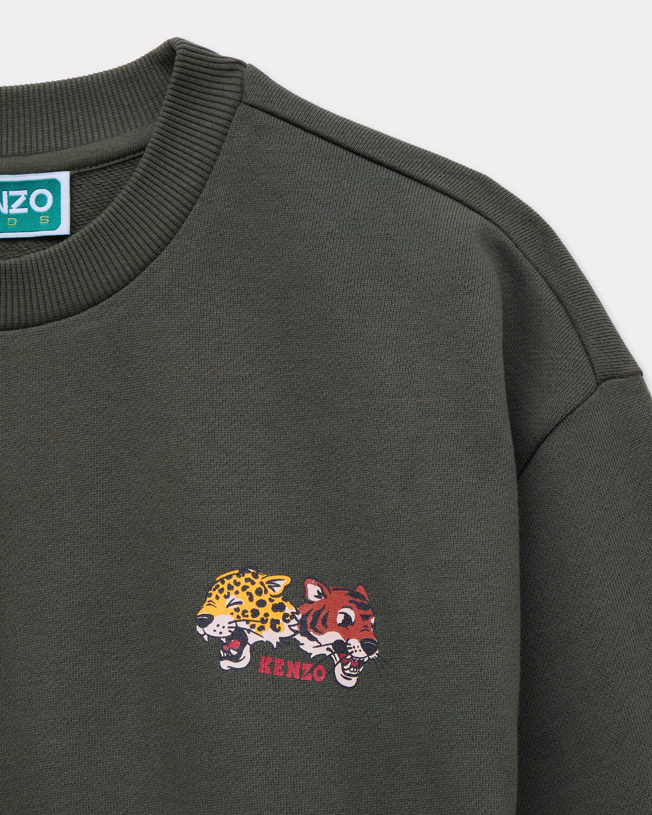 'Animal Fantasy' sweatshirt in cotton