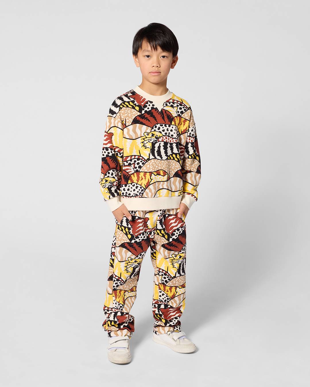 Felpa in cotone 'Animal Fantasy'