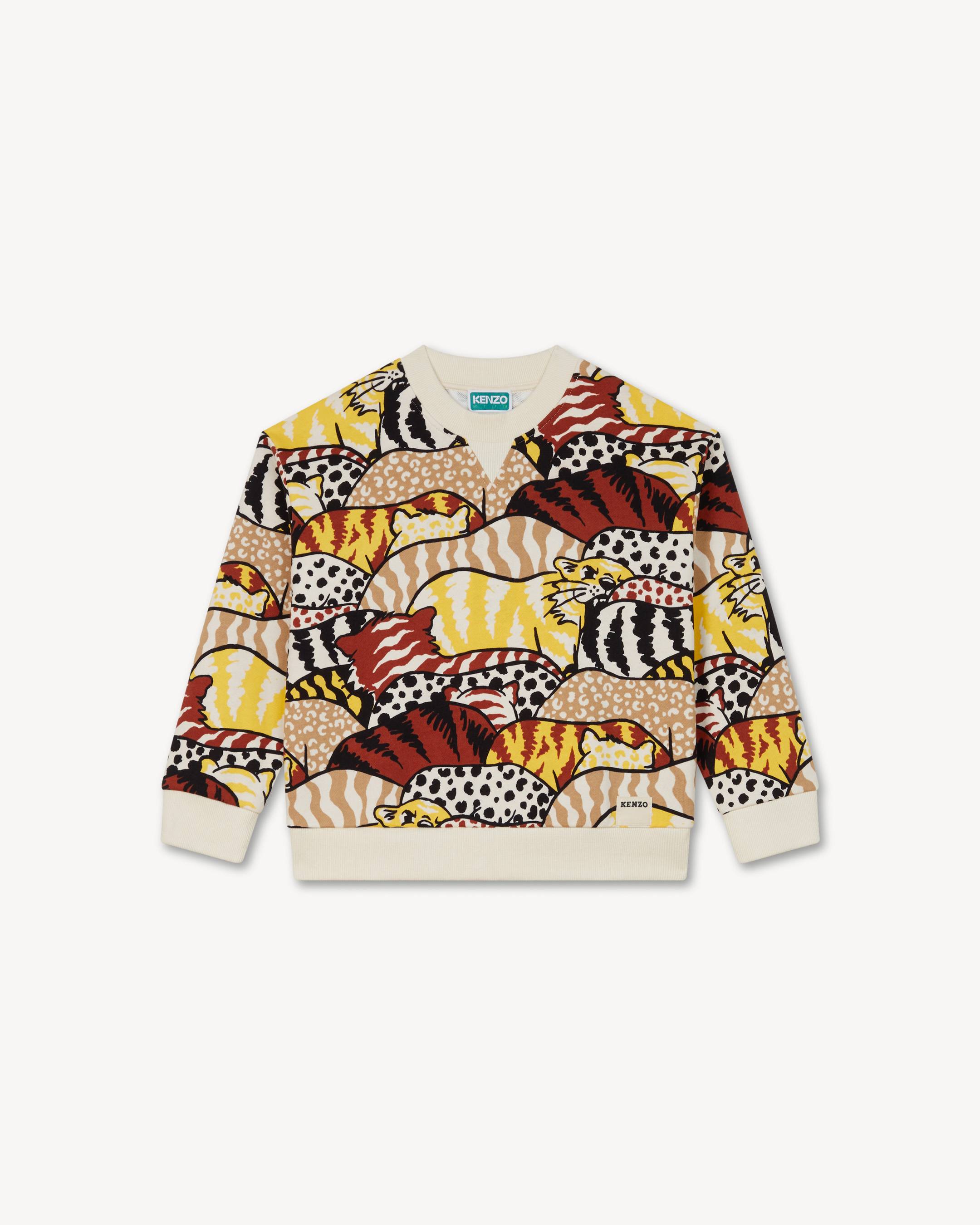 'Animal Fantasy' sweatshirt in cotton