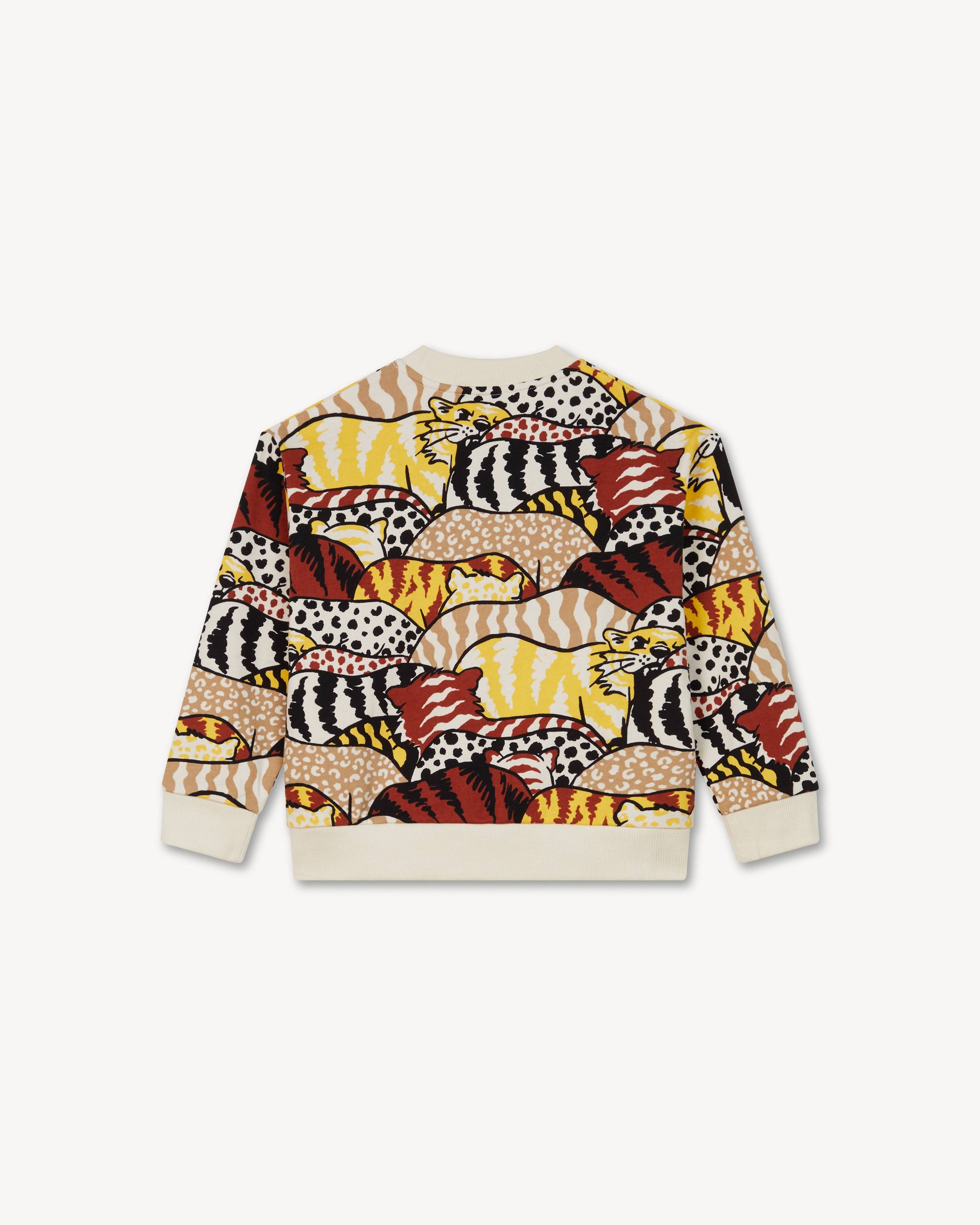 'Animal Fantasy' sweatshirt in cotton