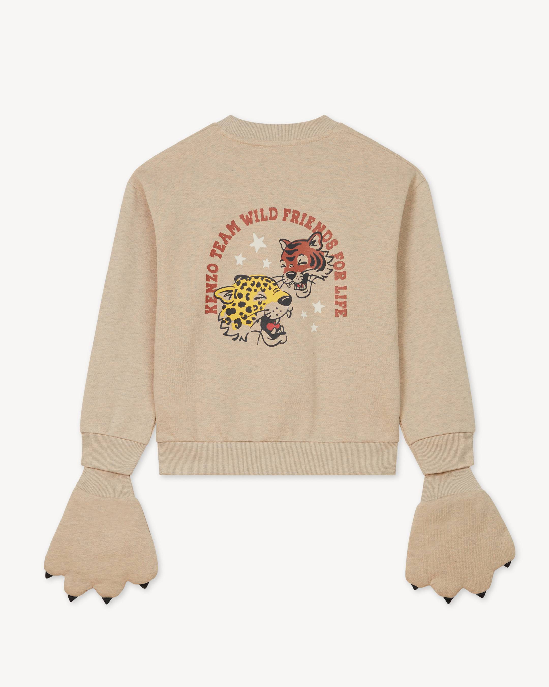 'Animal Fantasy' sweatshirt in cotton