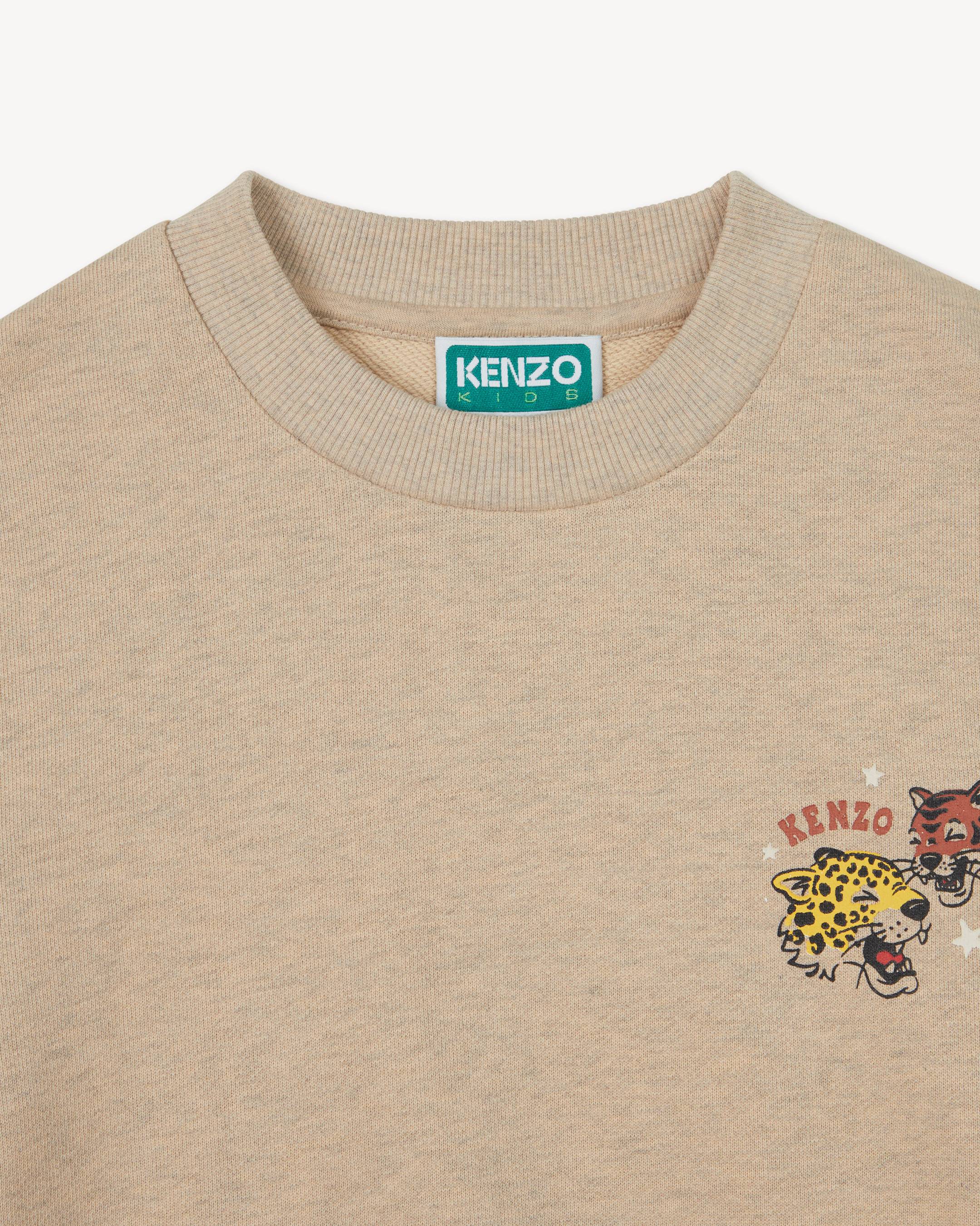'Animal Fantasy' sweatshirt in cotton