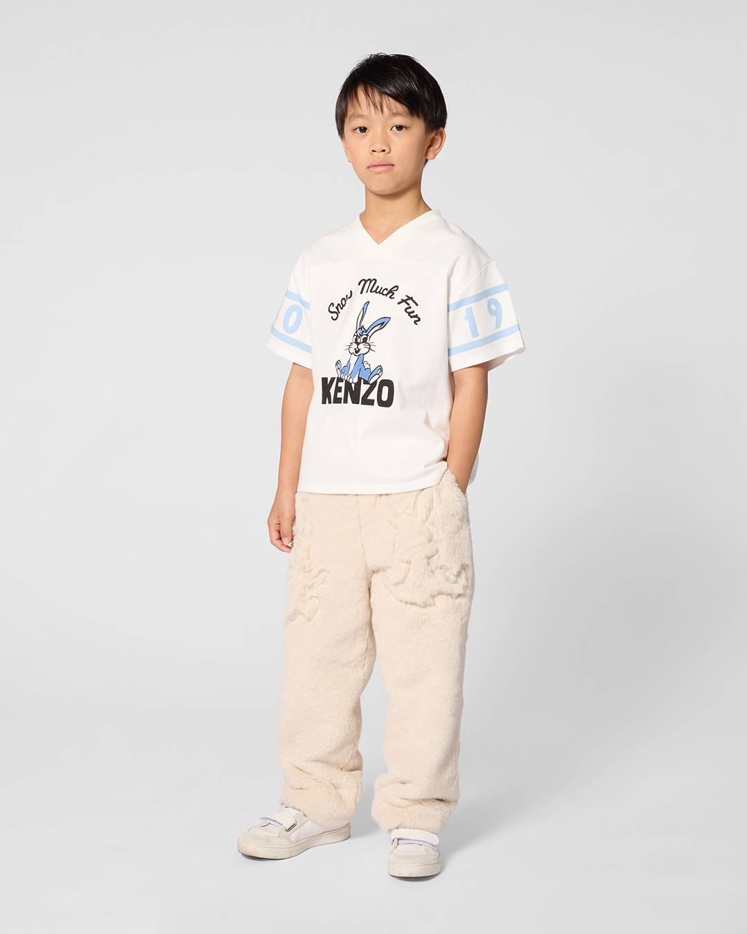 T-shirt oversize in cotone 'Winter Tale'