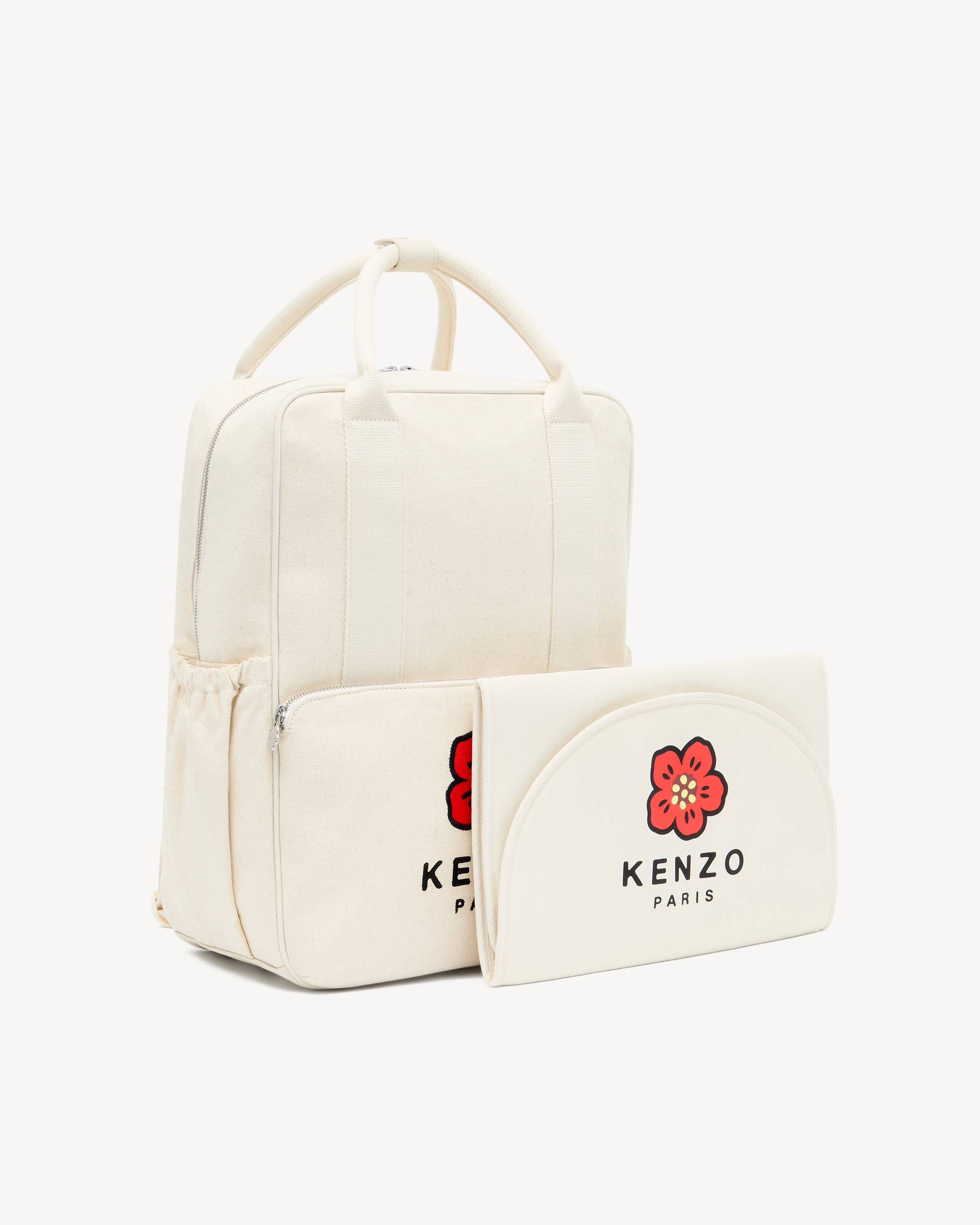 Sac &agrave; langer en coton et lin