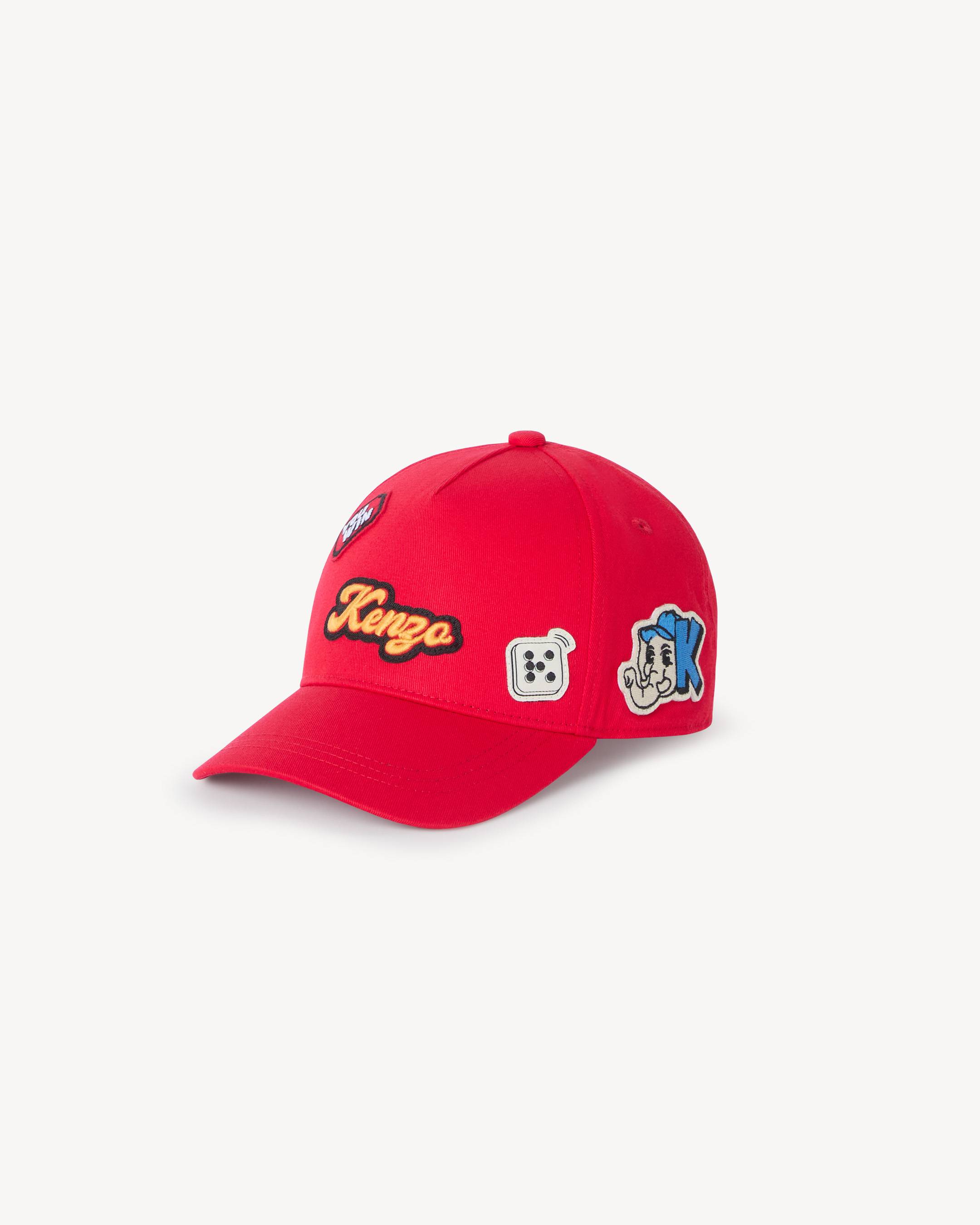 Gorra bordada 'Play KENZO' de algod&oacute;n
