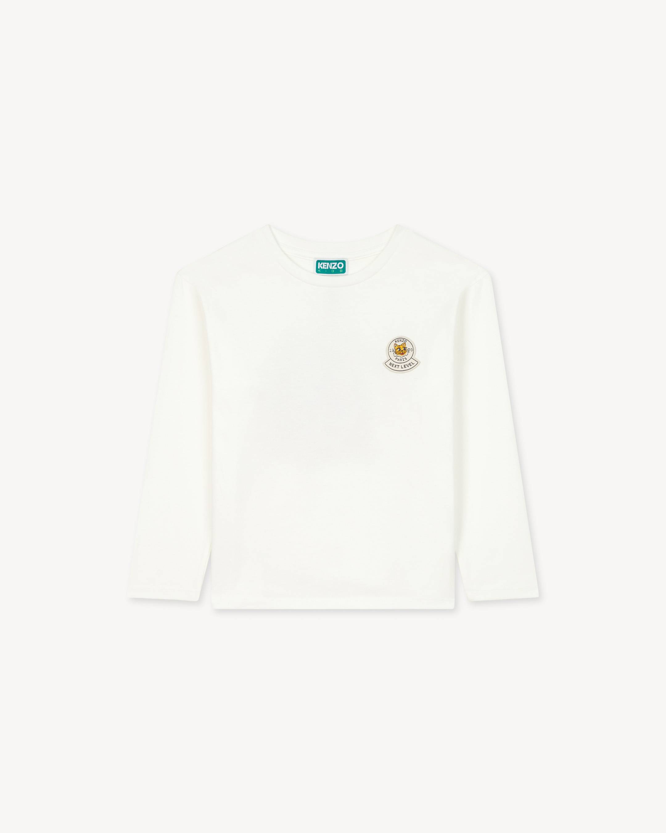 'Play KENZO' long sleeves T-shirt in cotton