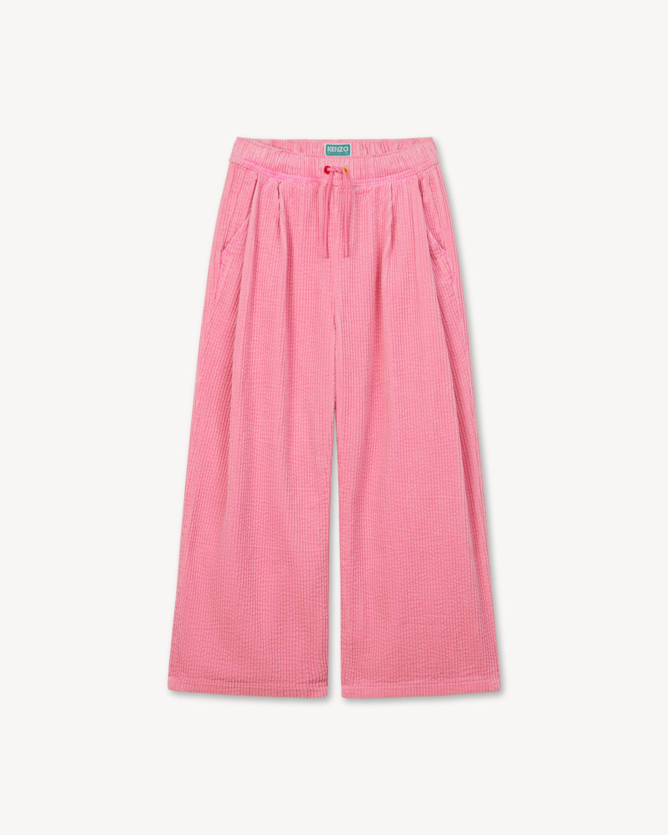 'Play KENZO' pants in corduroy