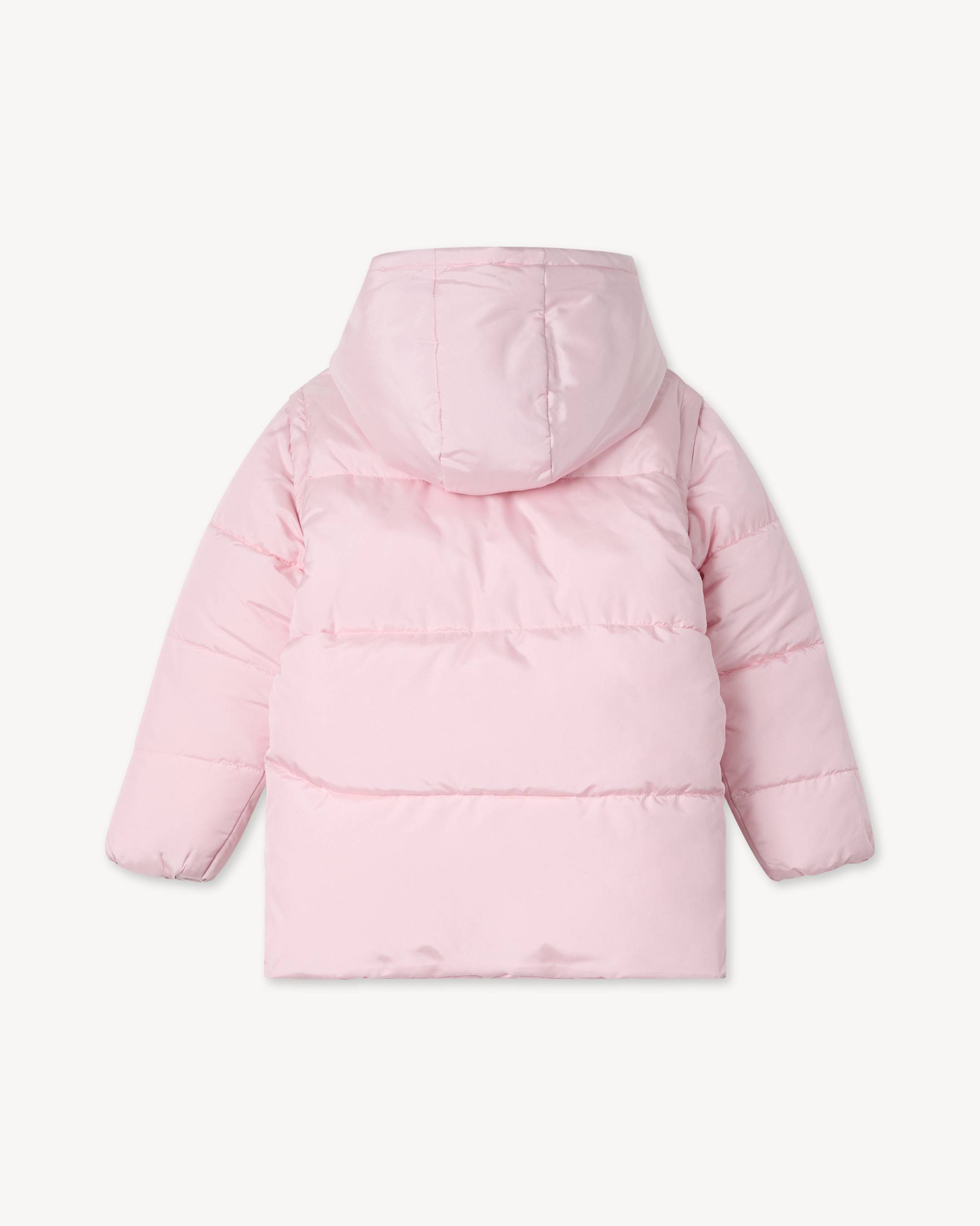 'Winter Tale' リバーシブル フーデッド パファー ジャケット