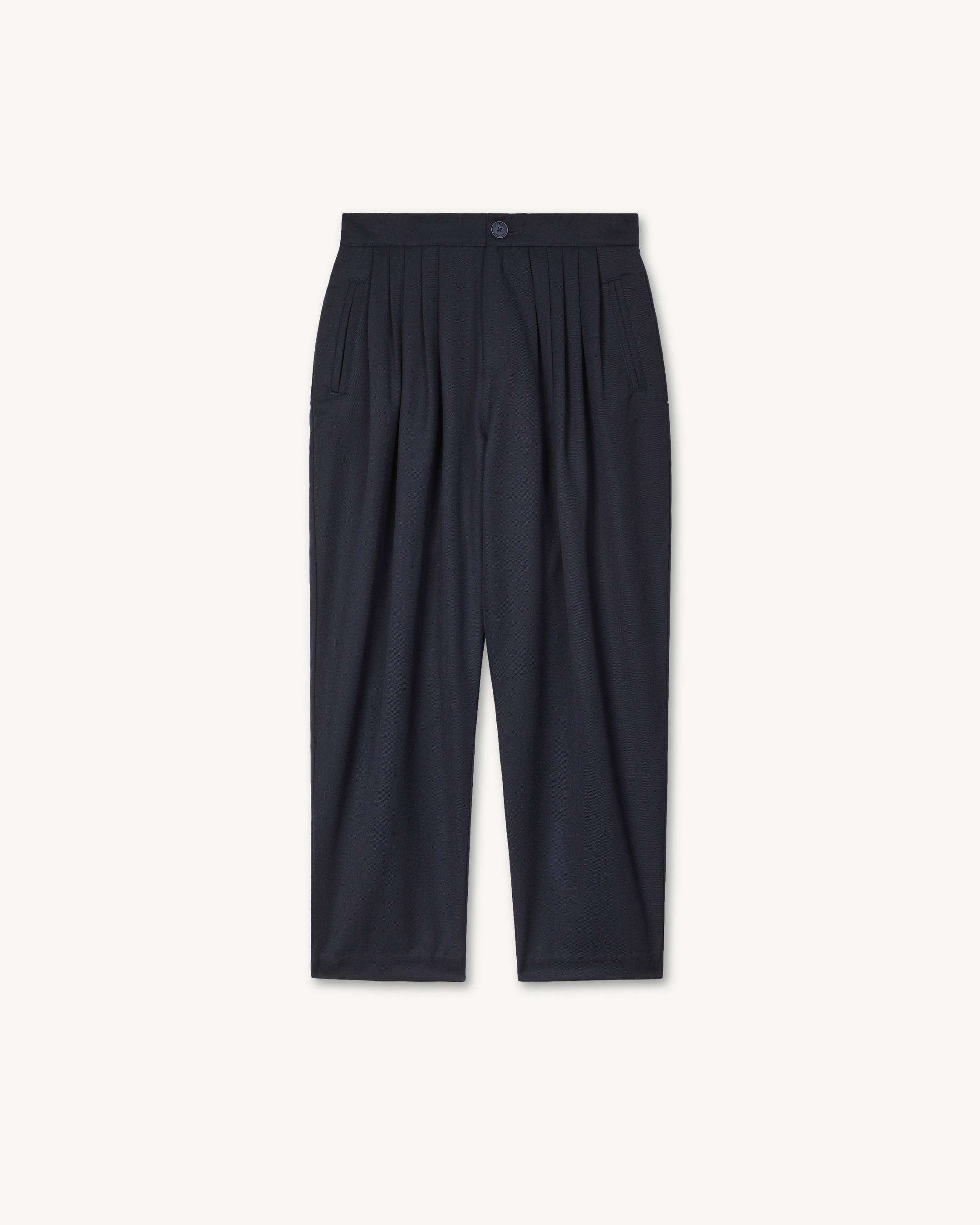 'Festive' suit trousers in twill