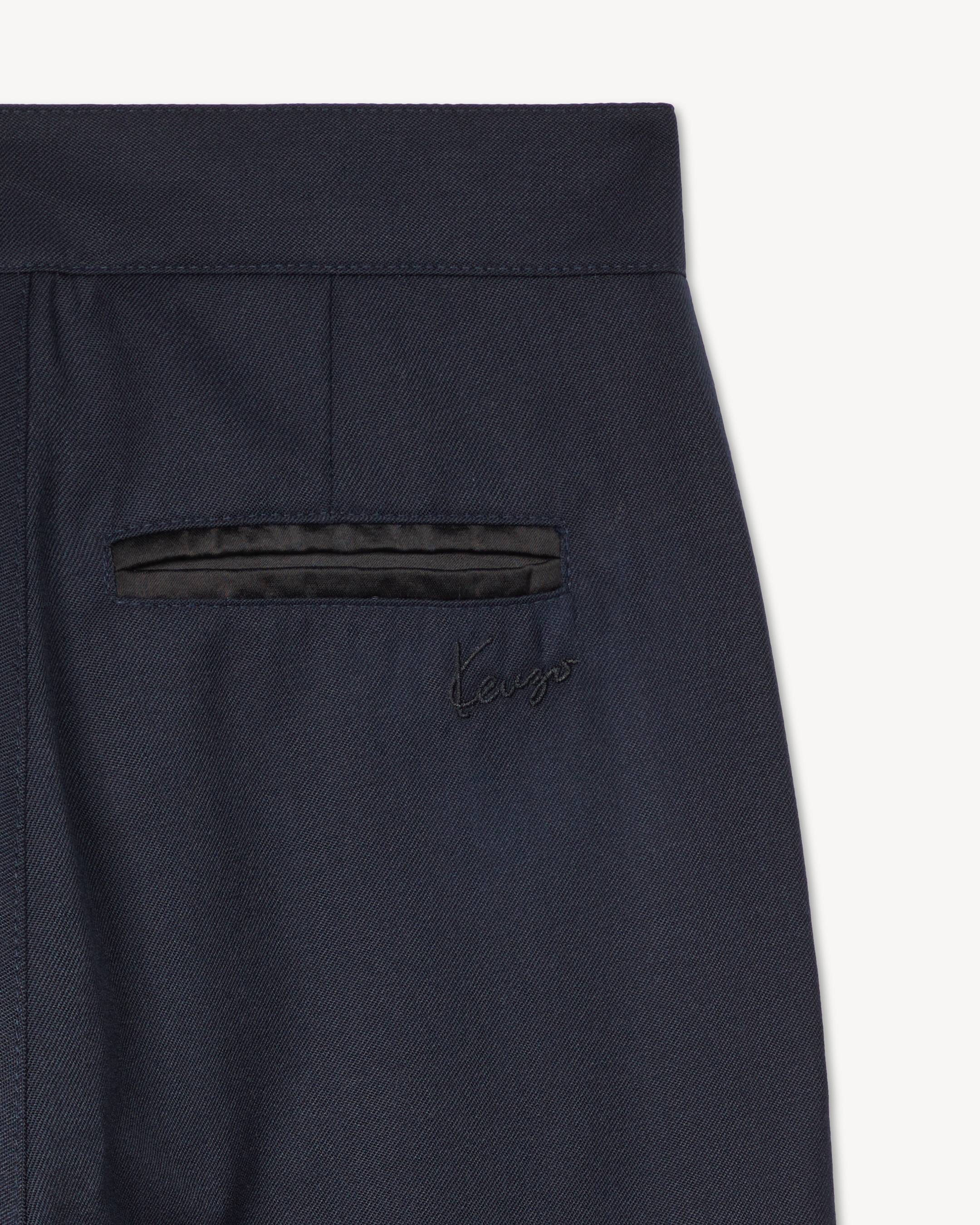 'Festive' suit trousers in twill