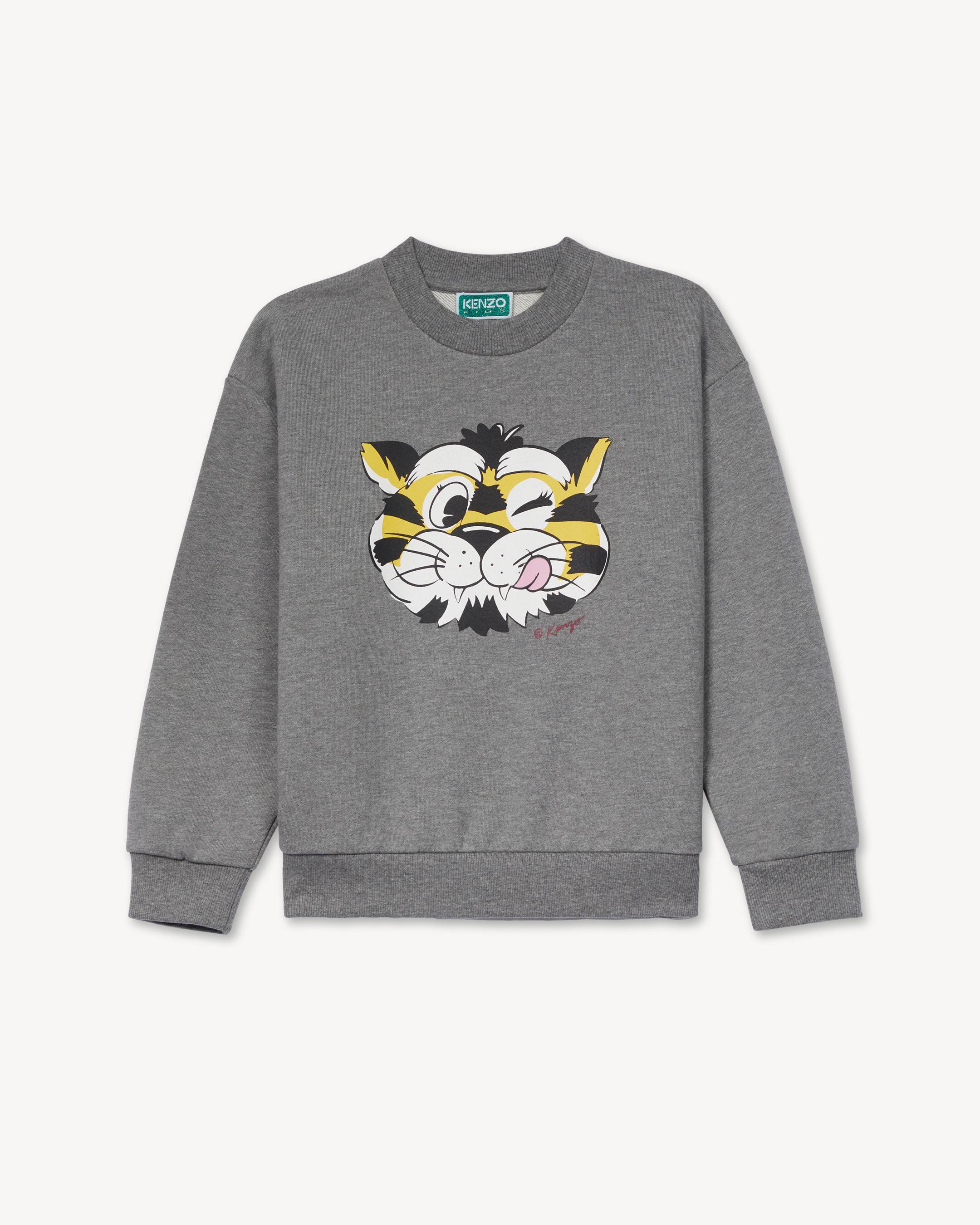 'Festive' sweatshirt in french terry