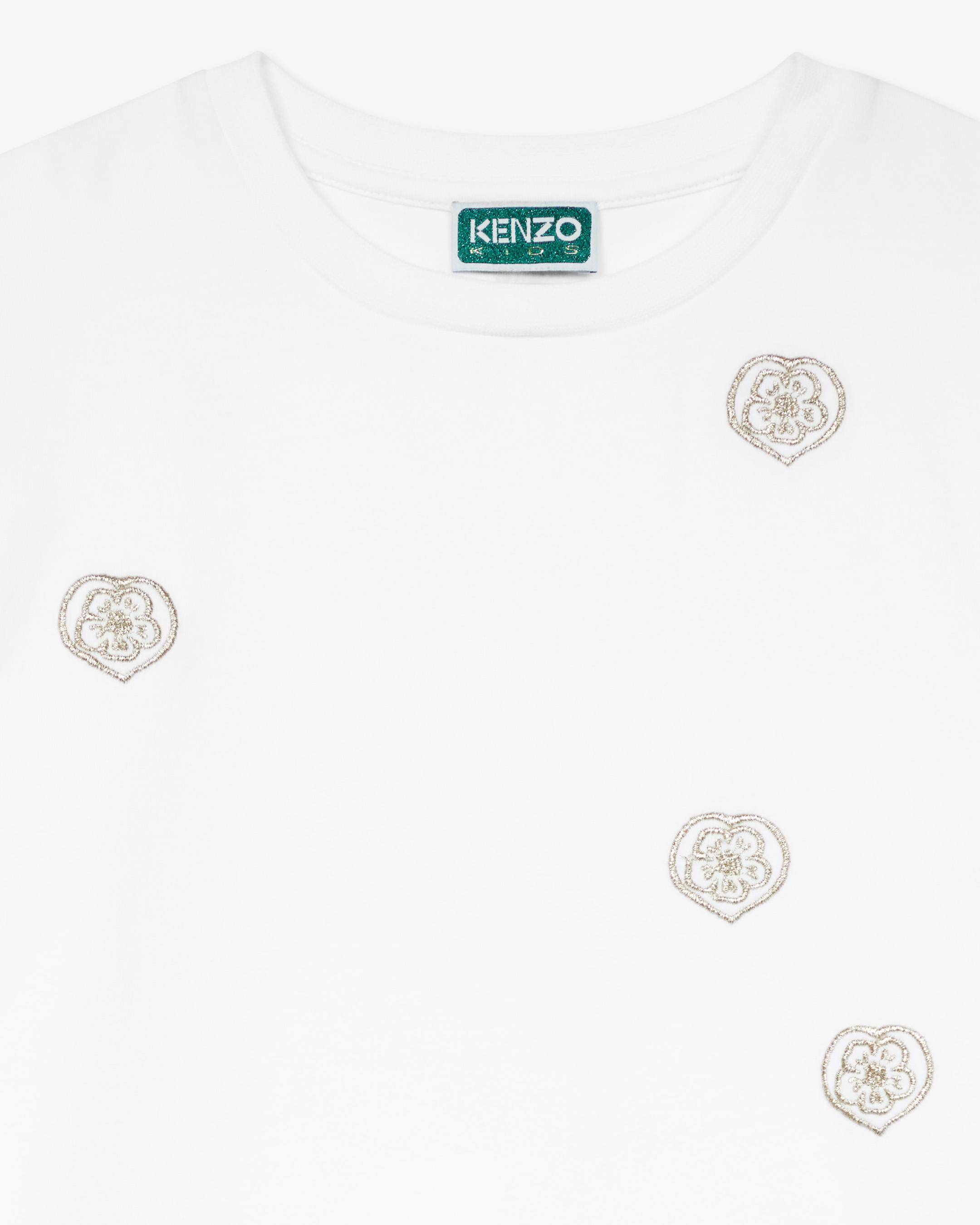 'Festive' long sleeves T-shirt in cotton