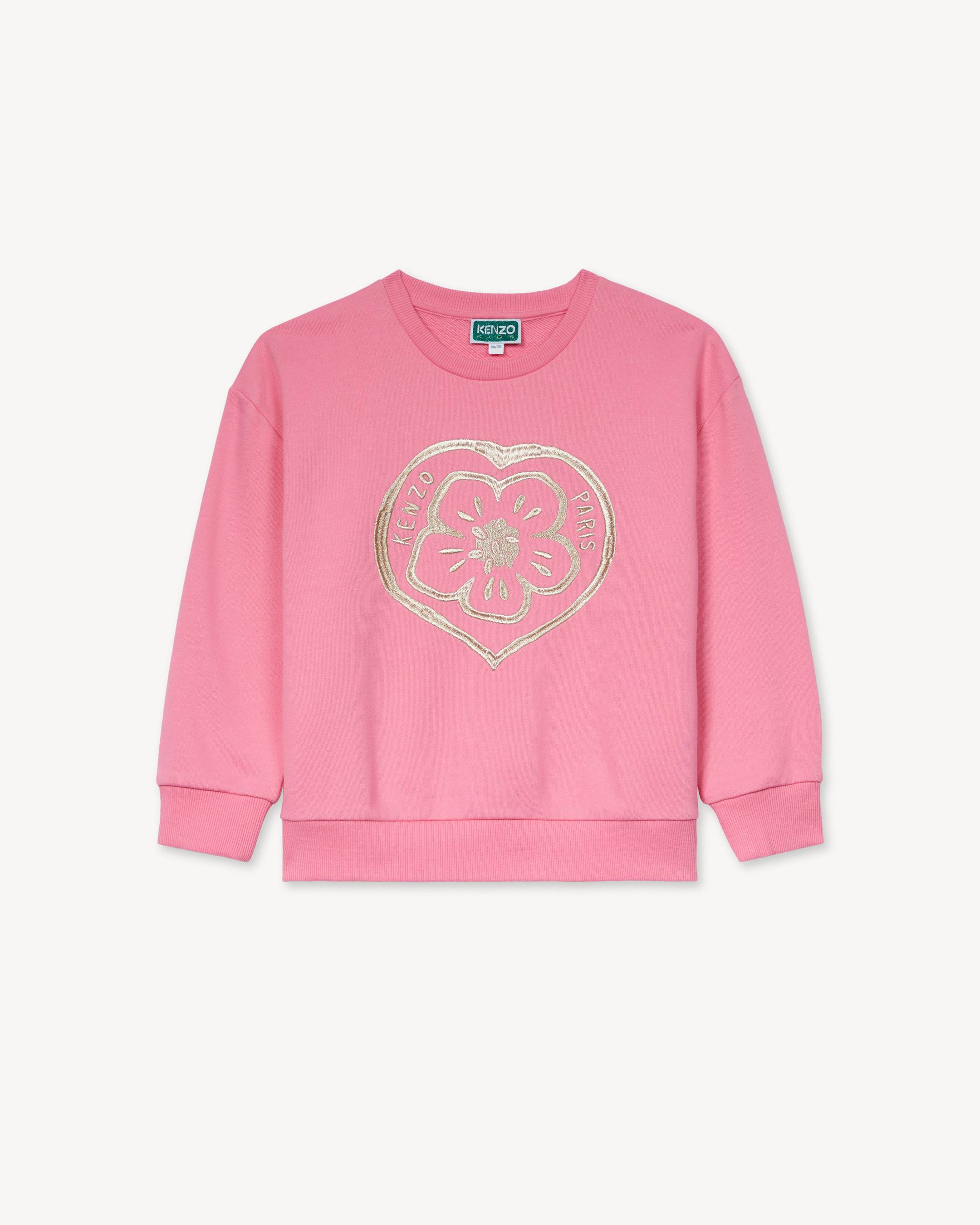 'Festive' sweatshirt in french terry